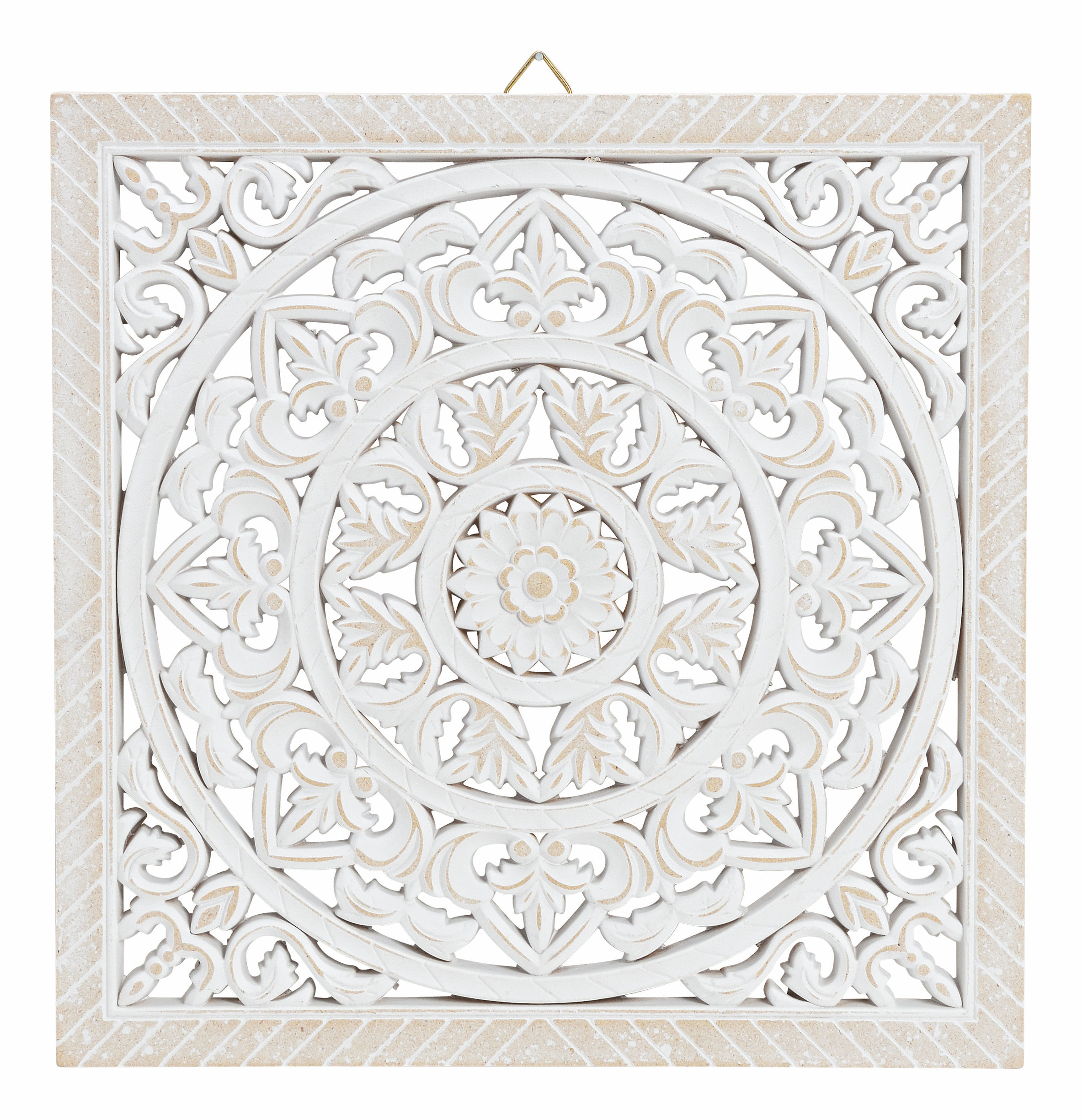Deko Ornament Shabby Weiß - Deko Hänger oder Aufsteller - Ausführung wählbar!
