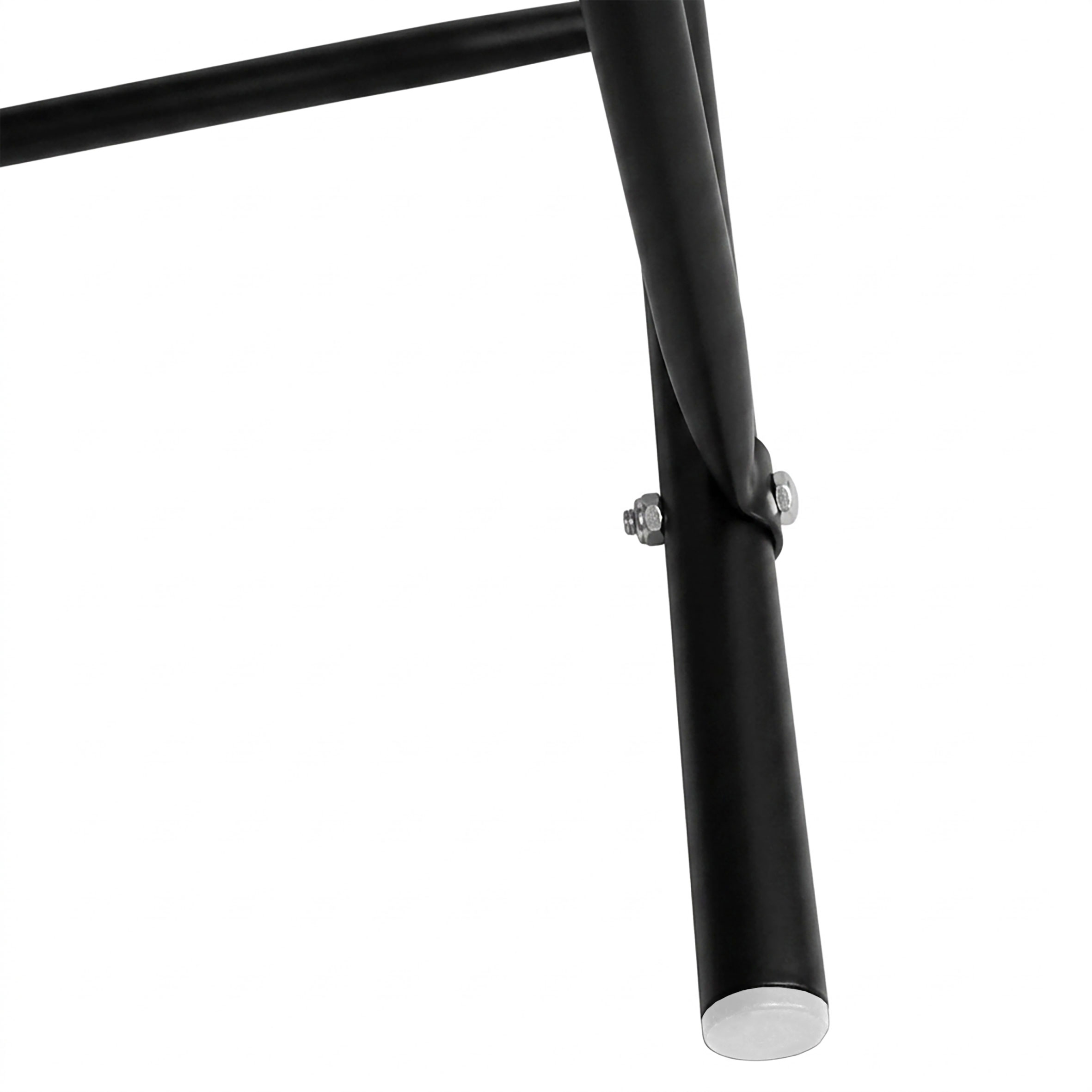 Metall Getränkekisten Ständer schwarz - 116 x 50 cm / 3 Kisten - Kasten Regal Ständer