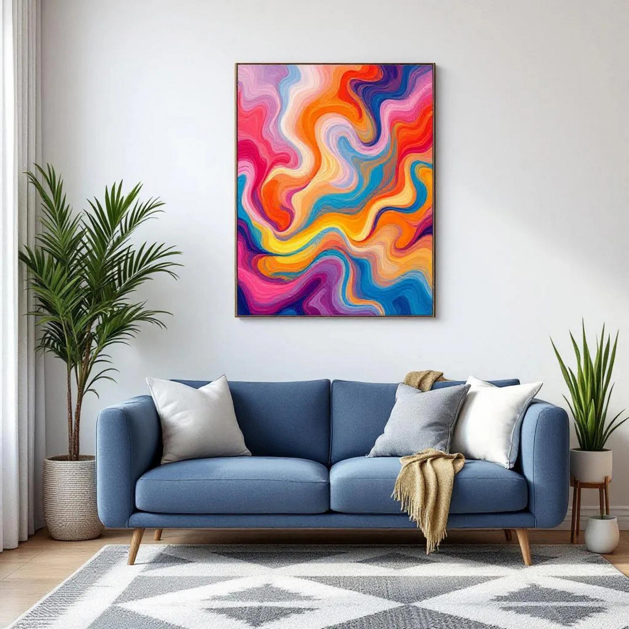 Leinwand auf Keilrahmen 2er Set - 80 x 60 cm - Kunstleinwand mit 3-fach grundiertem Leinentuch