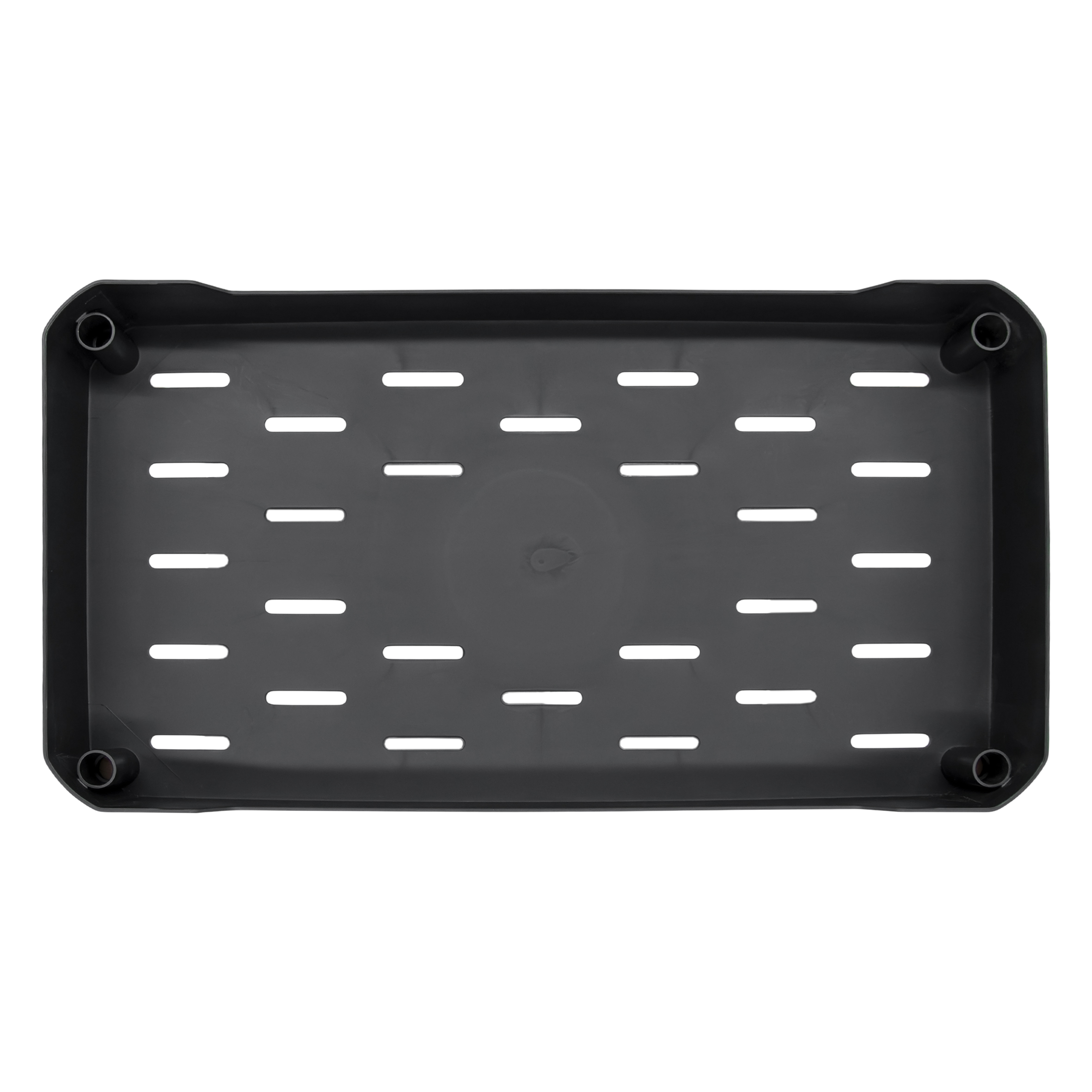 Schubladenturm mit 2 Ebenen 40 cm x 35 cm für Küchenschrank - schwarz - Unterschrank Organizer mit ausziehbarer Schublade