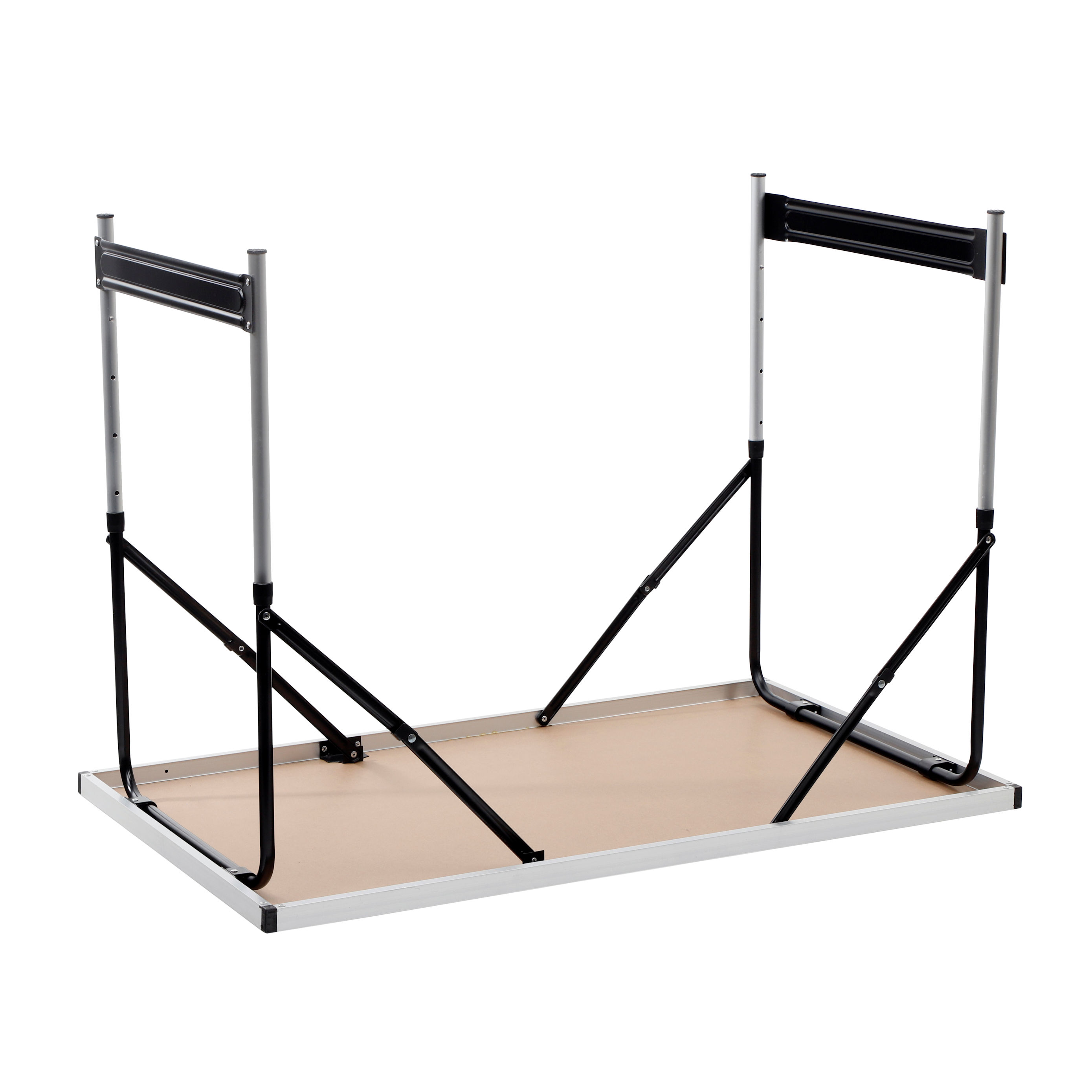 Aluminium Campingtisch höhenverstellbar - 100 x 60 cm - Universal Garten Tisch klappbar