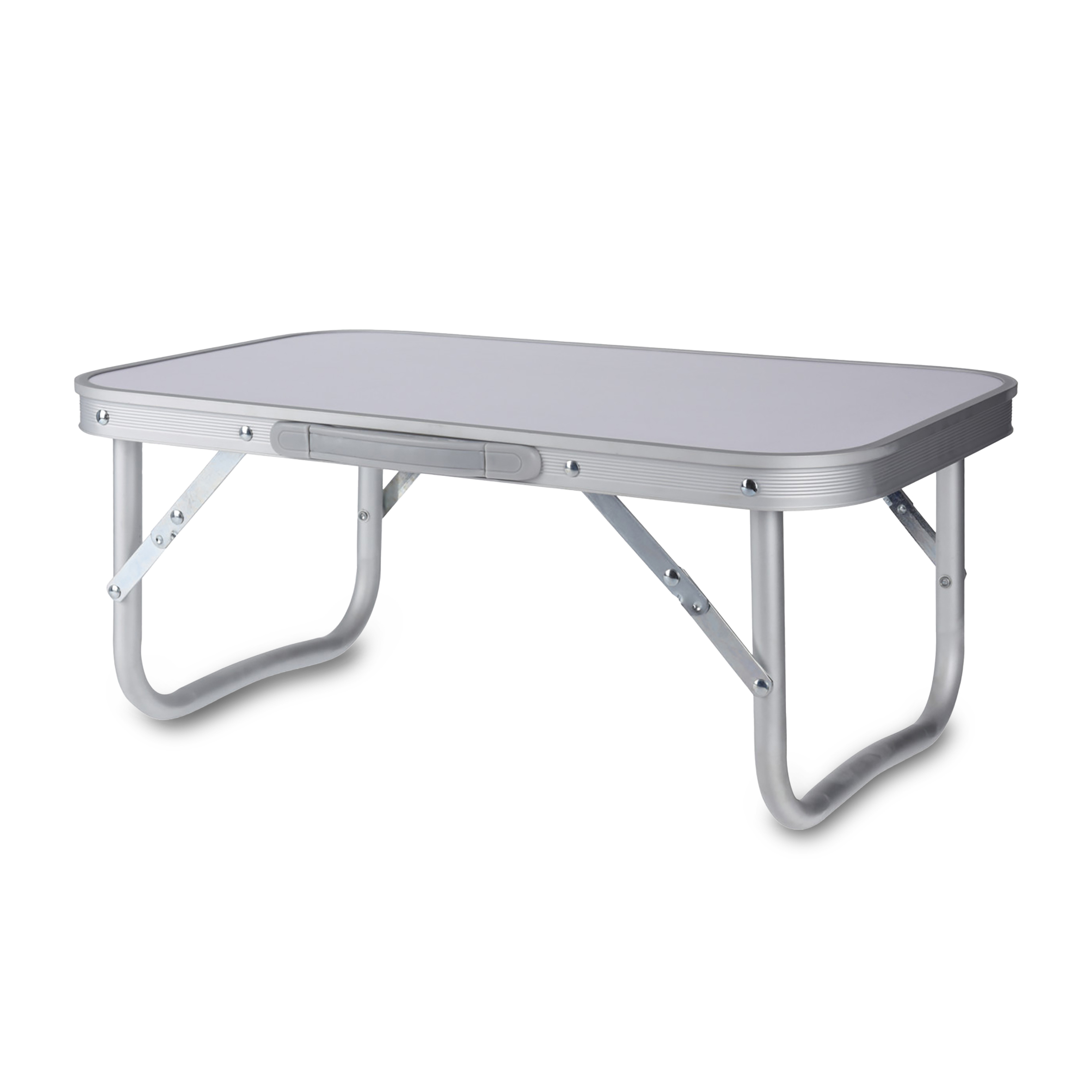 Mini Campingtisch weiß klappbar - 56 x 34 cm