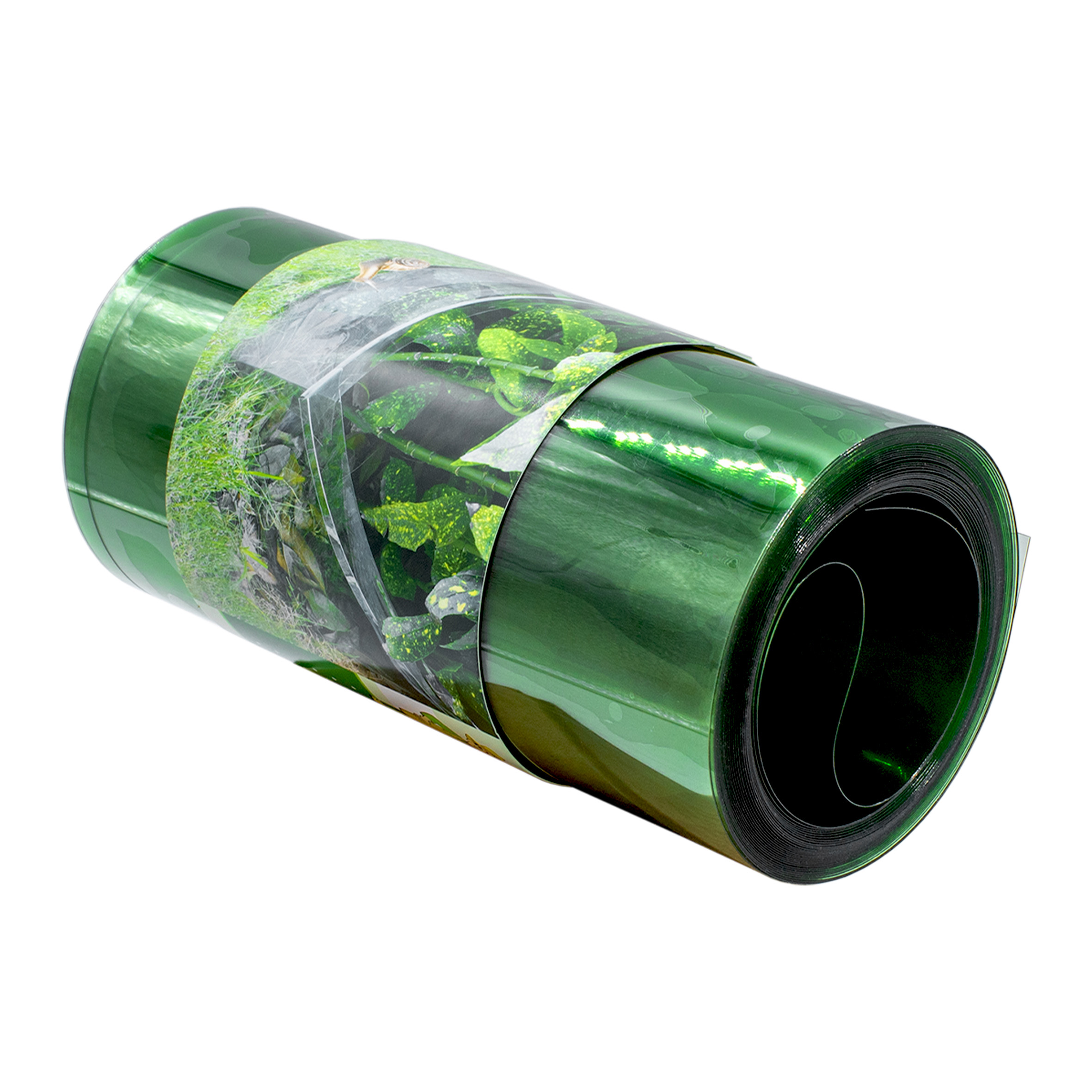 Schneckenbarriere mit Doppelfalz - 800 x 20 cm - Flexibler Schneckenzaun zum Pflanzenschutz