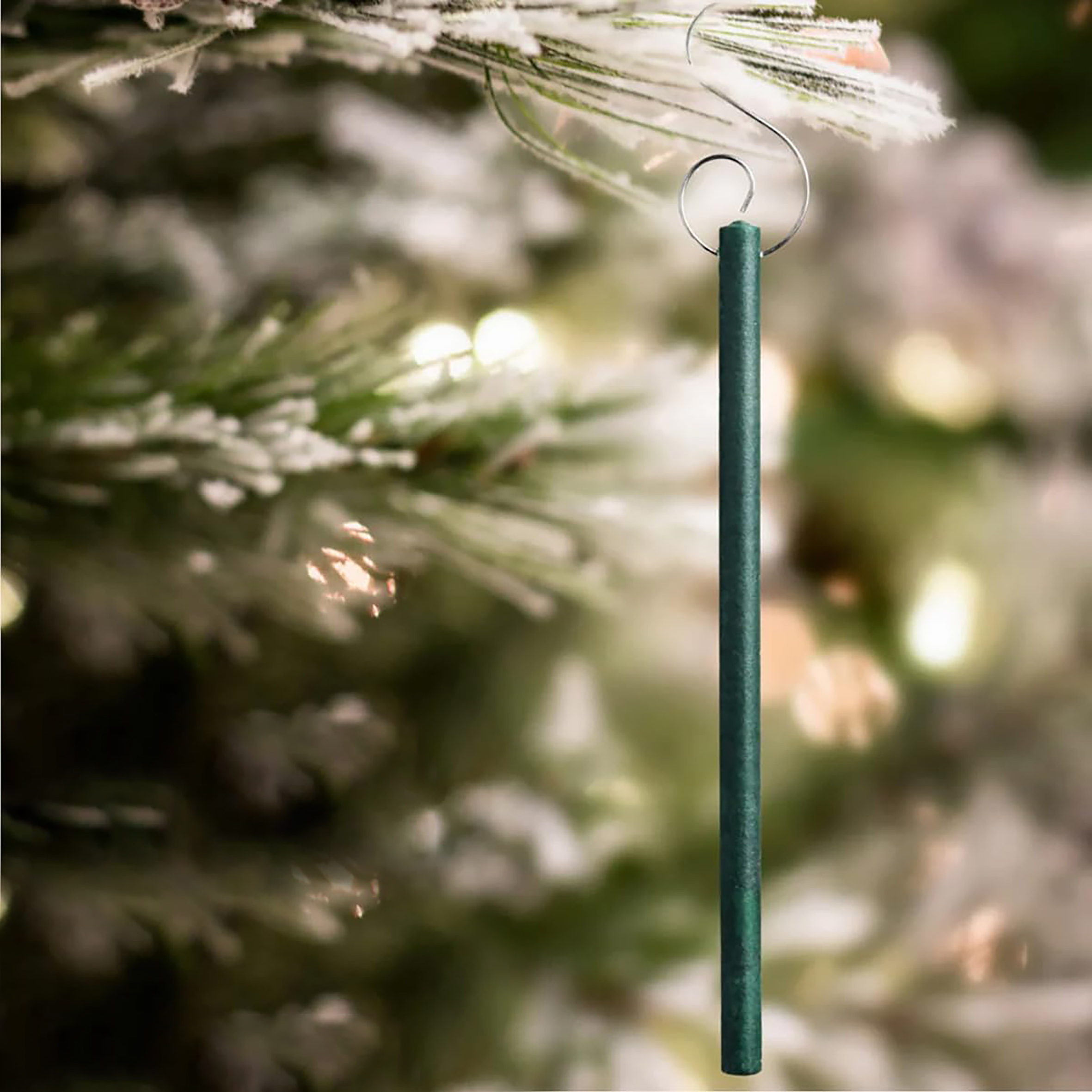 Scentsicles Weihnachtsbaum Duftstäbchen - 6 Stück Zimt Orange - Duftsticks für den Christbaum inklusive Haken