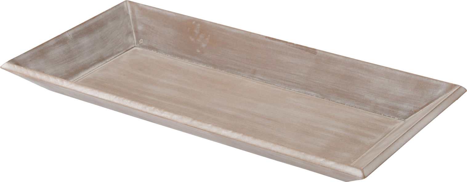 Holz Deko Tablett im Shabby Chic Design ca. 40 cm oder 60 cm