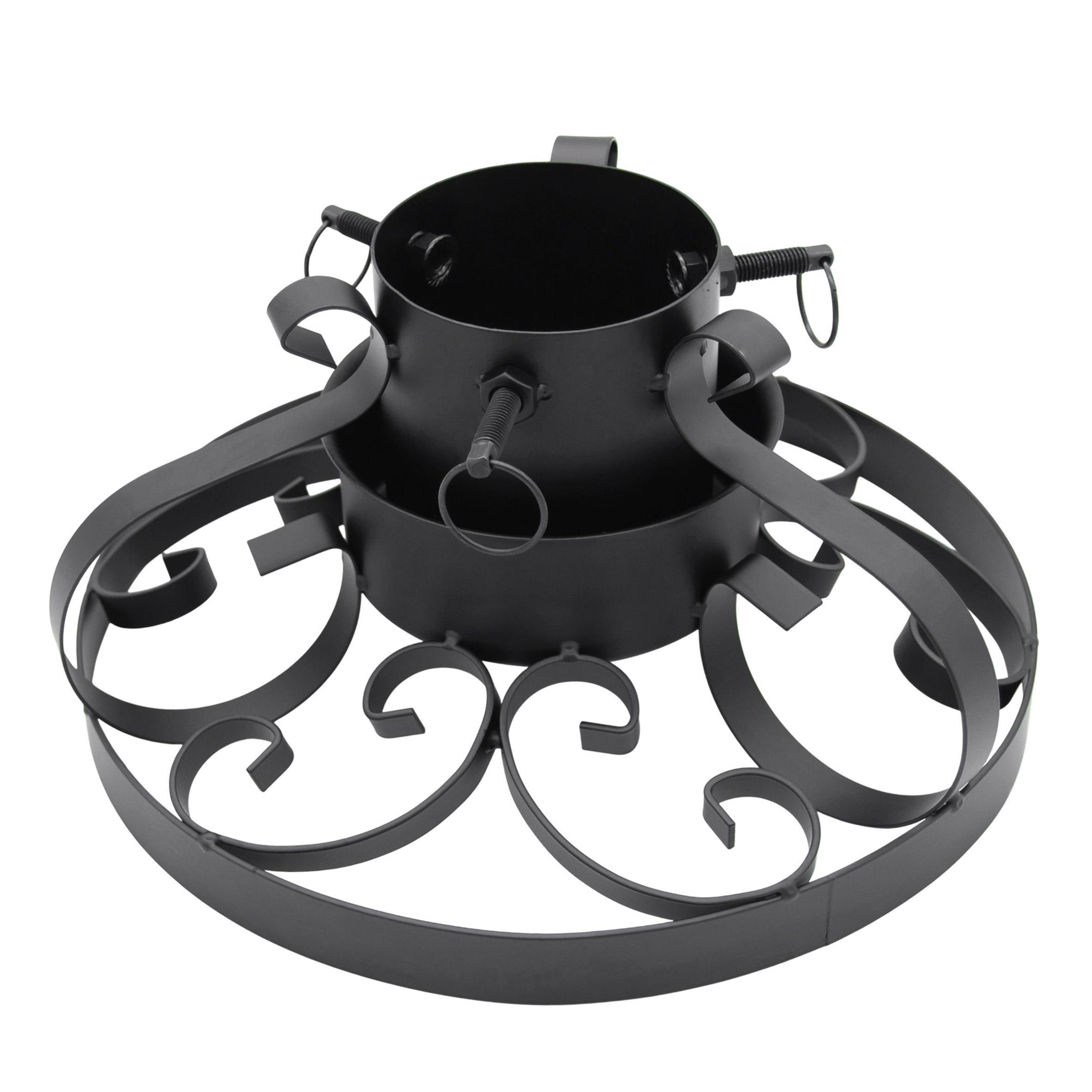 Metall Weihnachtsbaumständer im antiken Design - 35 cm