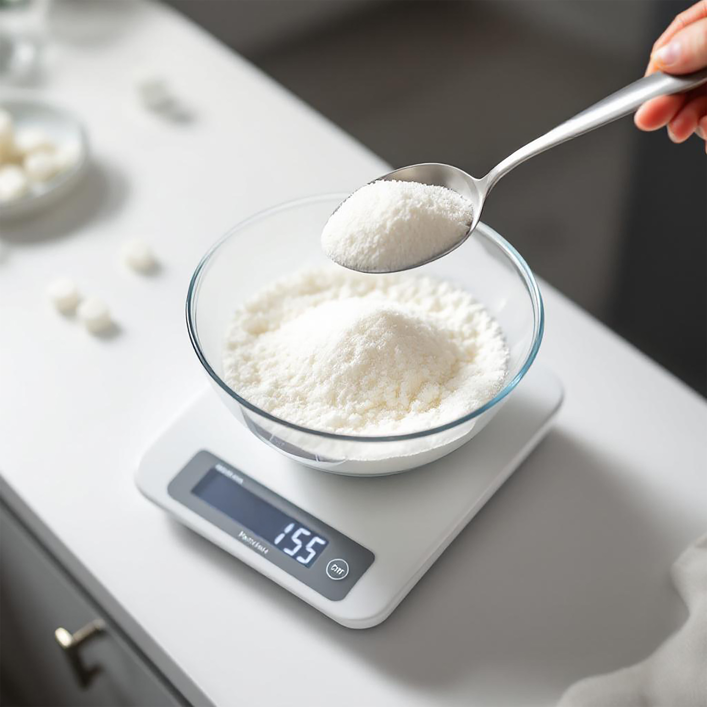 Hochwertiges Paraffinwachs weiß unparfümiert inklusive 10 Dochte - 1kg - Wachsgranulat geruchsneutral zum Schmelzen und herstellen von Kerzen