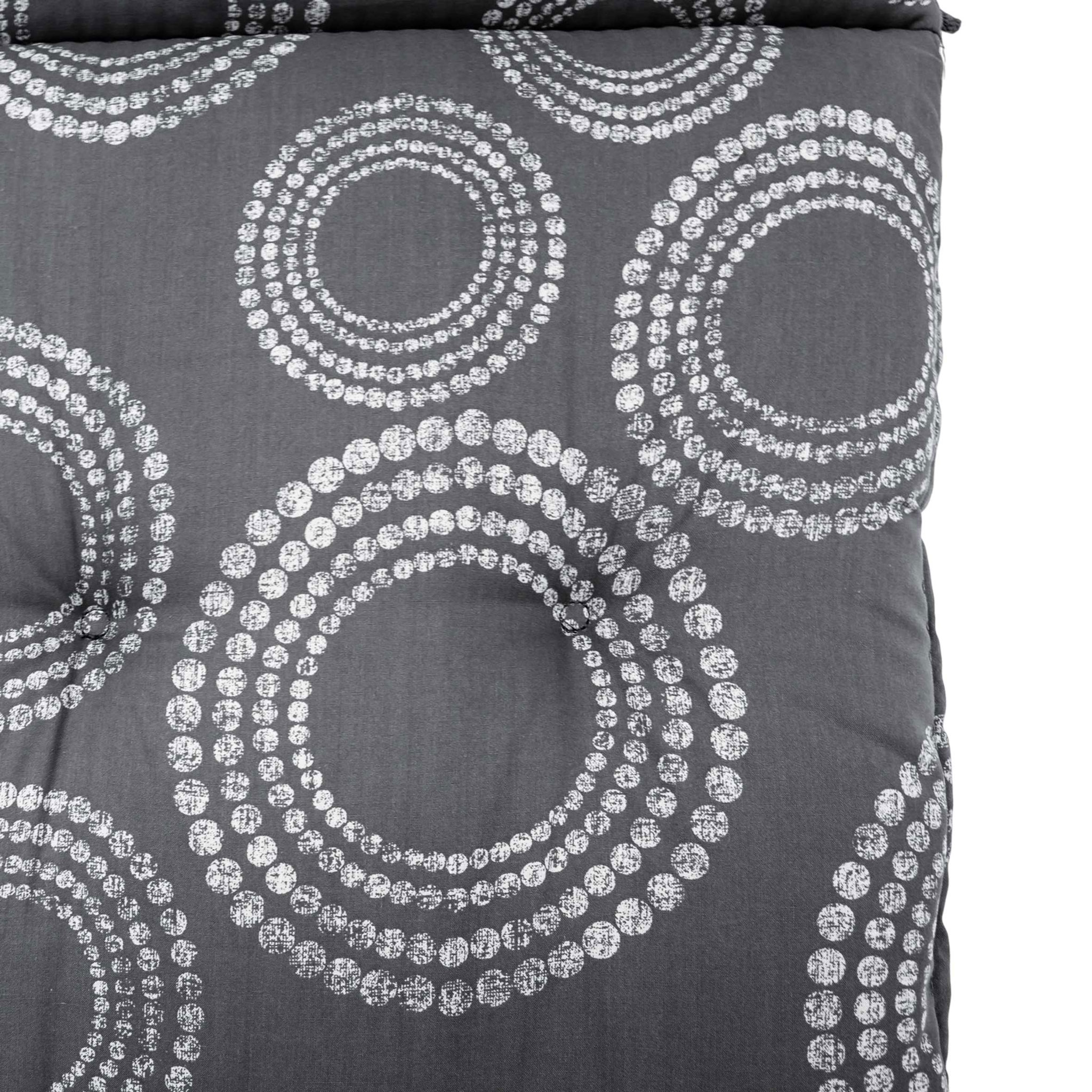 Universal Niedriglehner Polster Auflage 100 x 50 cm - verschiedene Motive - Gartenstuhl Niederlehner Sitz Kissen