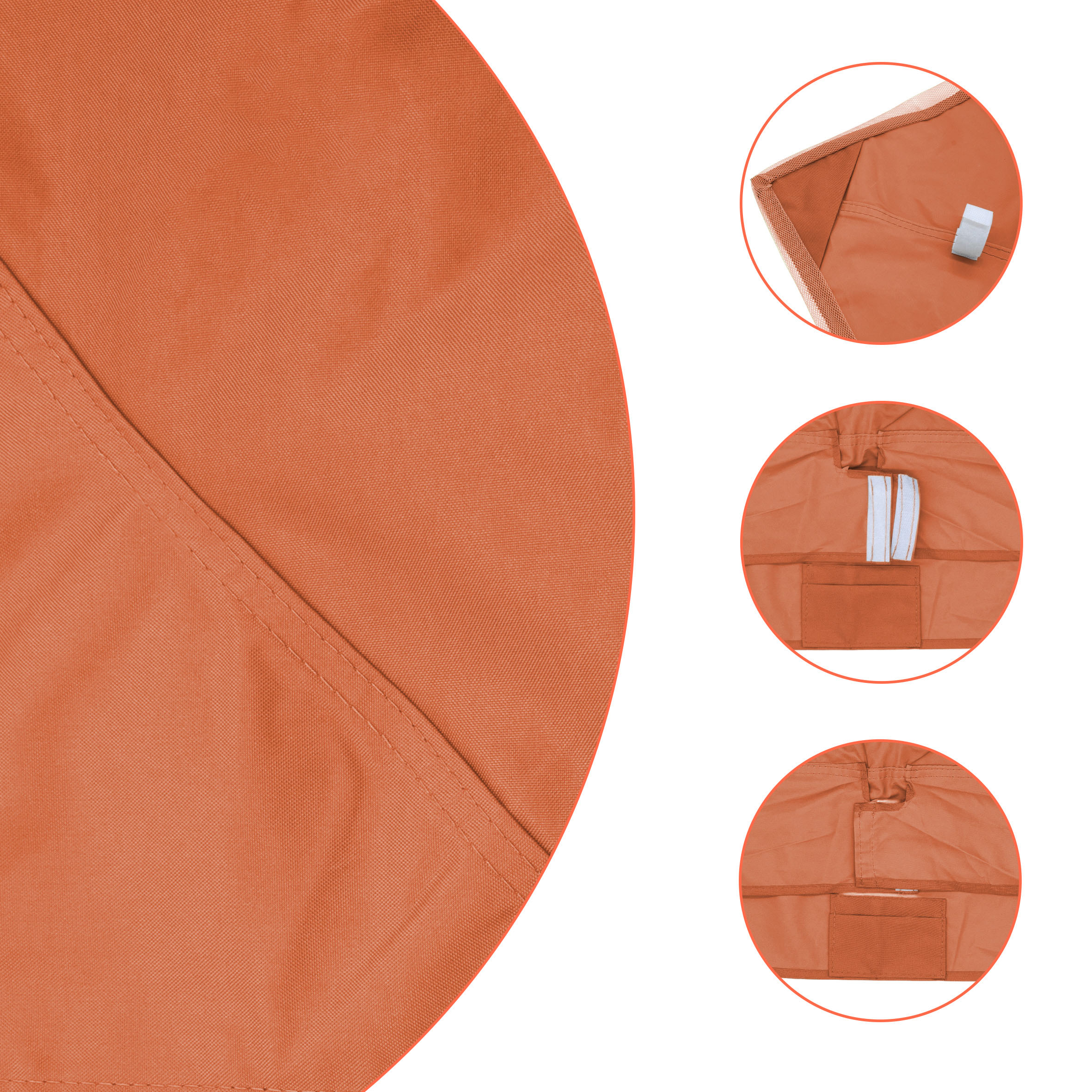 Dach für Pavillon 3x4 m, PVC beschichtet, wasserdicht - Farbe: wählbar