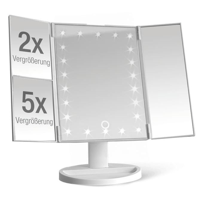 LED Kosmetikspiegel klappbar
