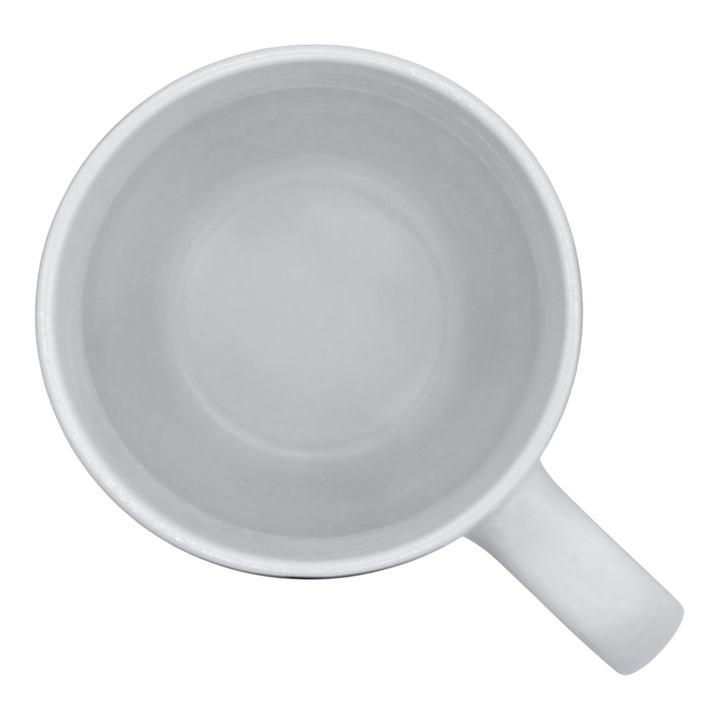 Feinkeramik Kaffeetasse 300 ml mit Wintermotiv - 6er Set - Porzellan Weihnachts Kaffeebecher mit Henkel