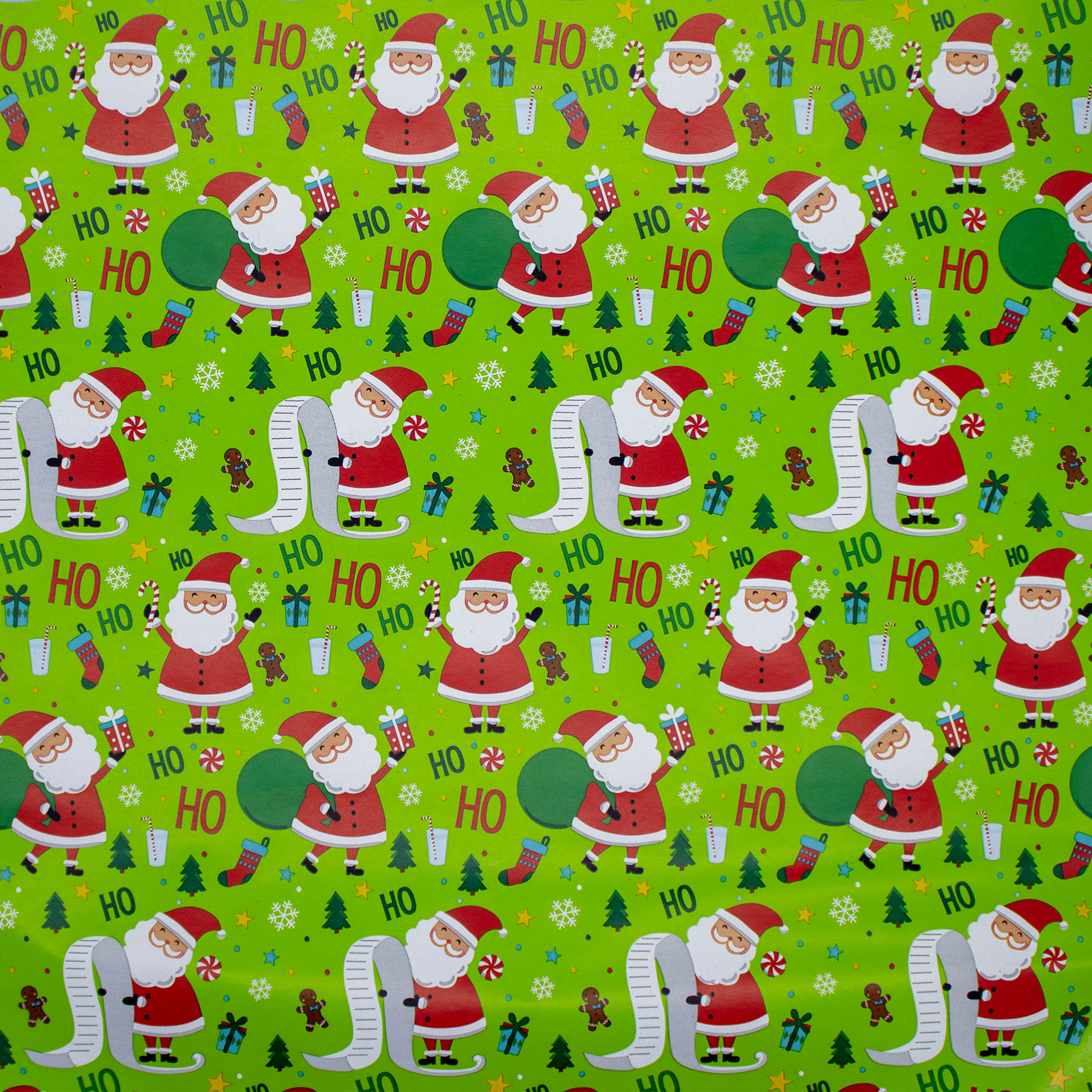 Weihnachts Geschenkpapier 500 x 100 cm mit festlichen Motiven - 4 Stück - XXL Weihnachtsgeschenk Papierrolle 5 Meter bunt