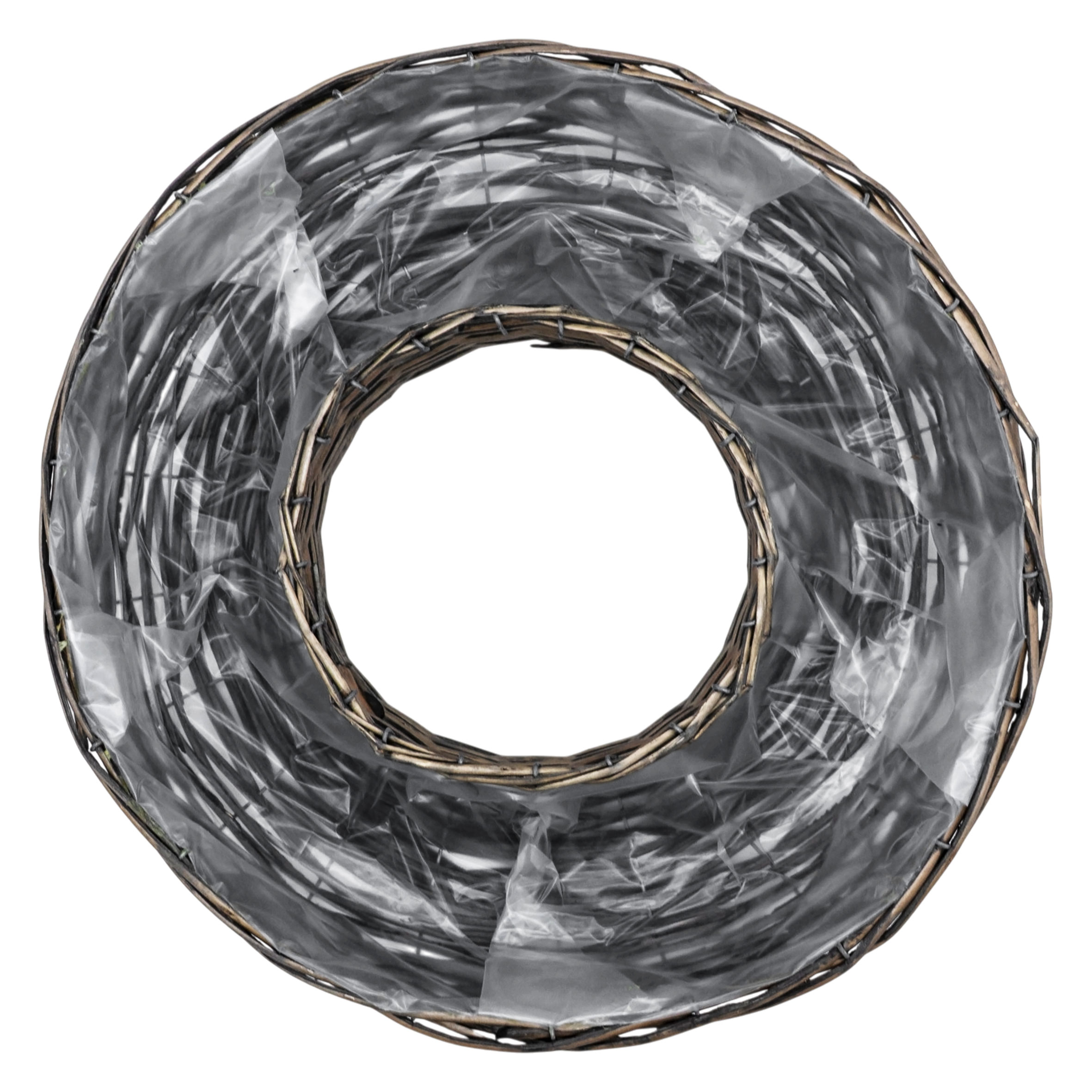 Pflanzring Weide 2er Set natur ca. 45 cm x 11,5 cm und 40 cm x 11,5 cm