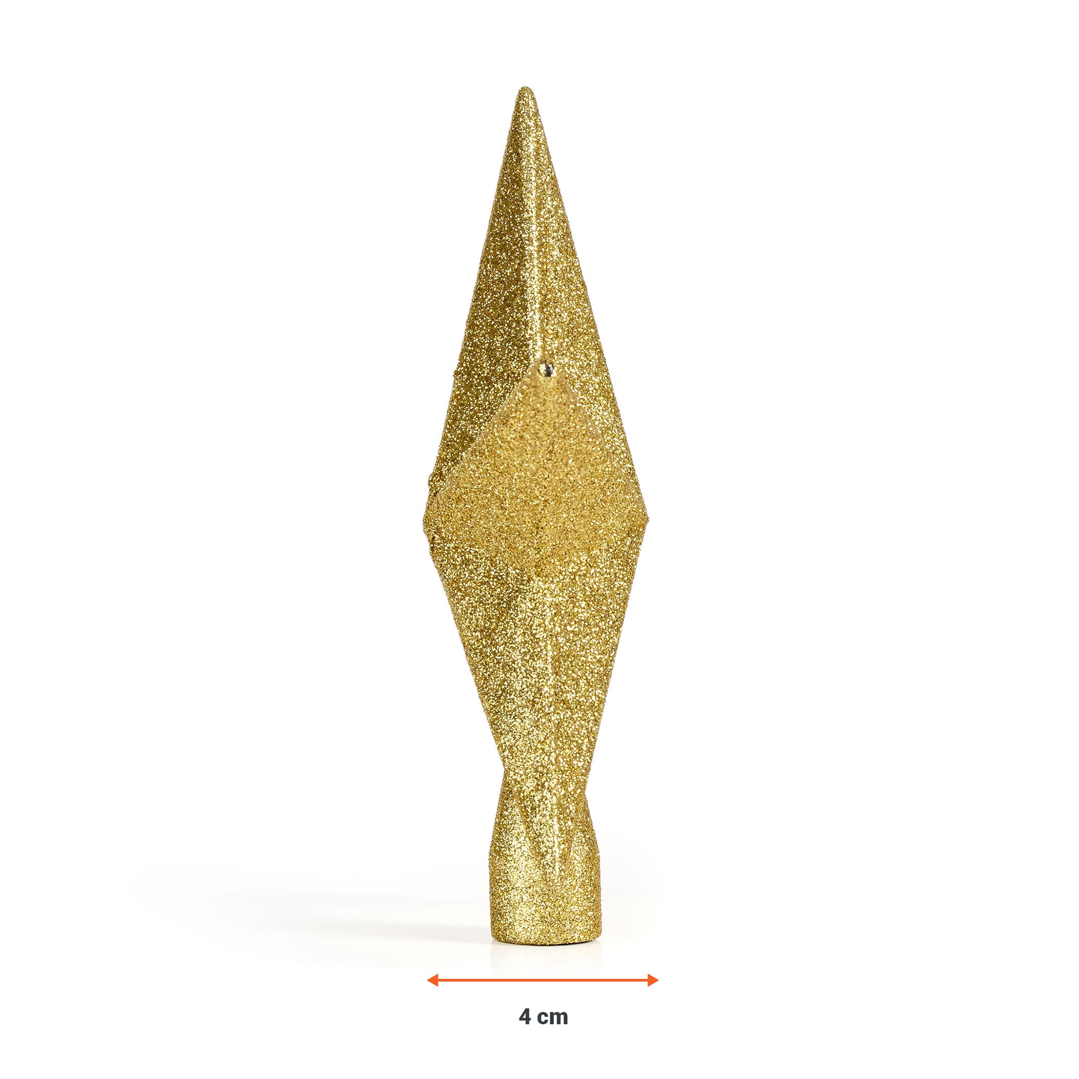 Weihnachtsbaum Spitze 19 cm - Farbe wählbar