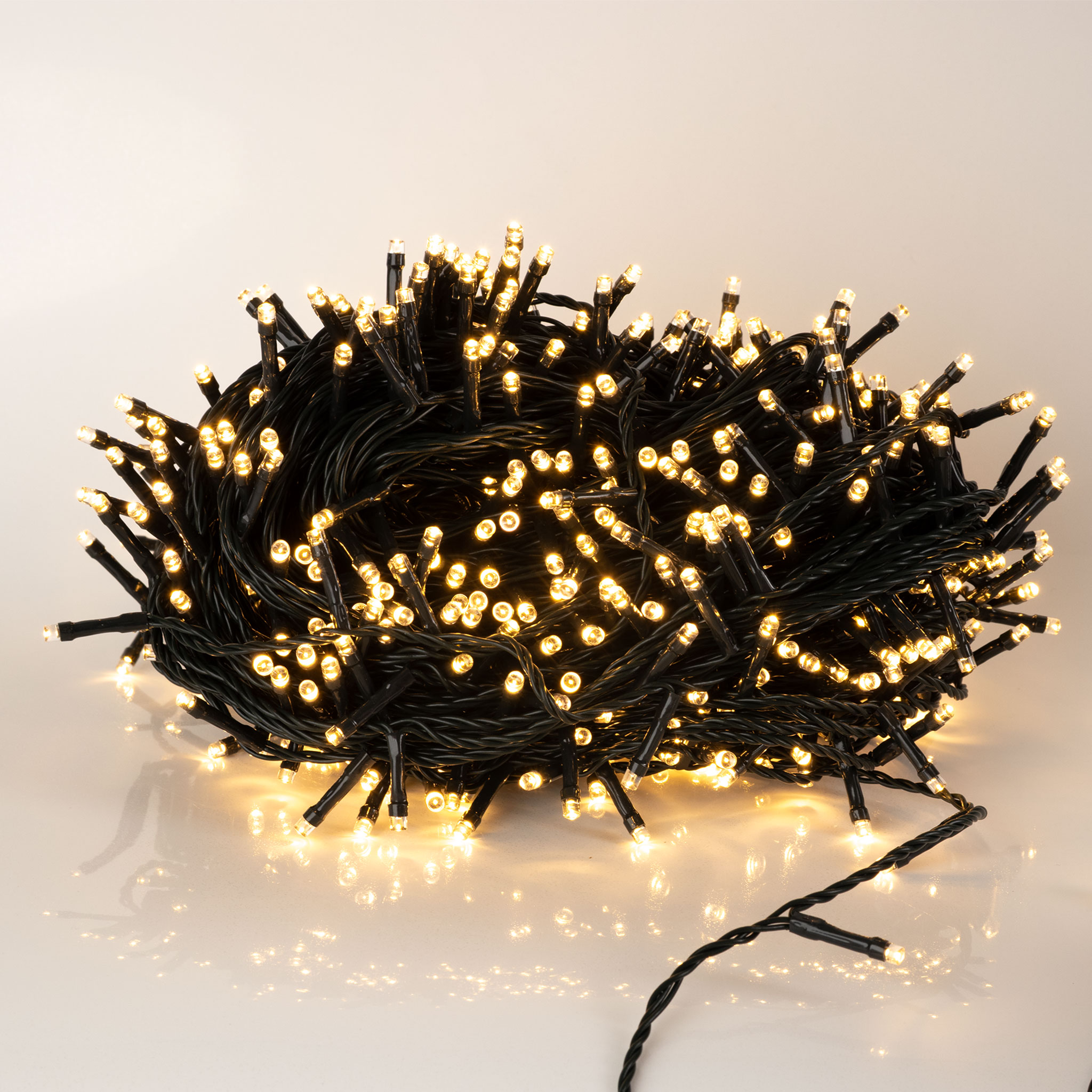 LED Weihnachts Lichterkette warm weiß - 4 Längen - Garten Deko Beleuchtung