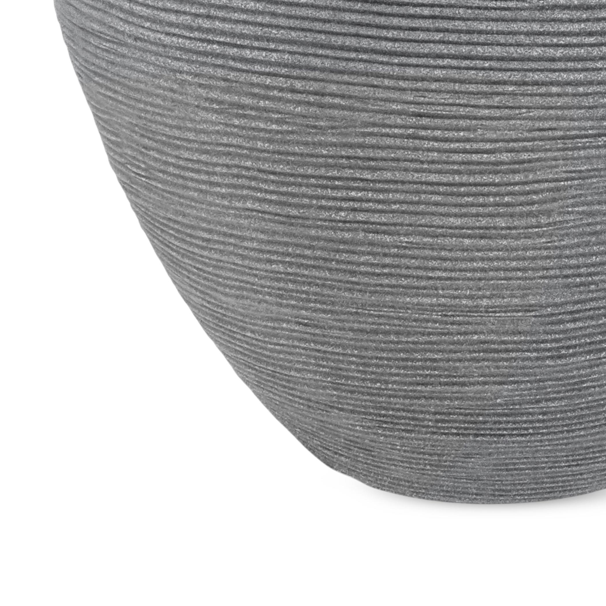 Blumenkübel im Rillendesign ca. 39,5 cm x 31 cm - Farbe: wählbar