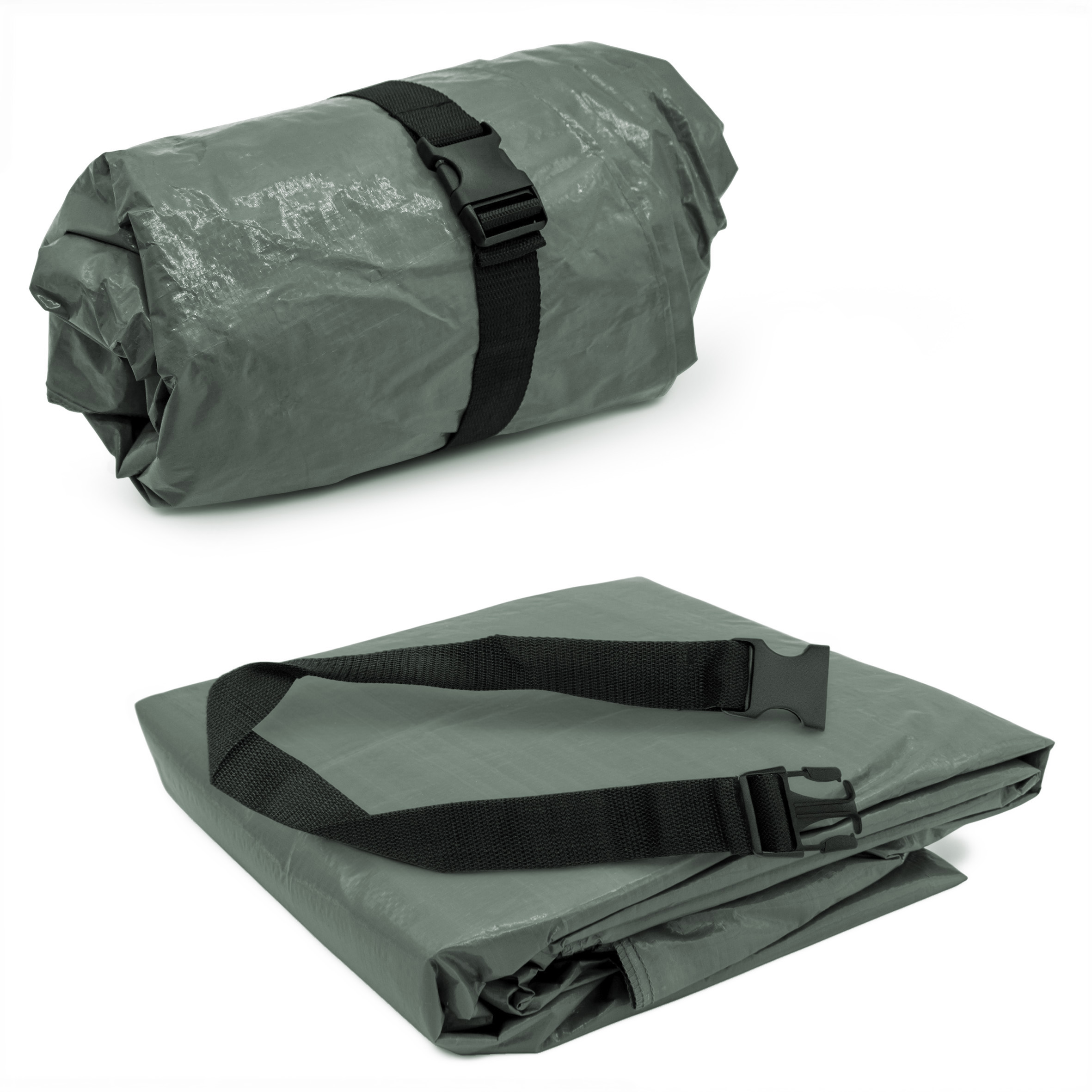Universal Auto Transportsack wasserabweisend 1300 Liter grün - 170 x 117 cm - Kofferraumschutz Tasche reißfest Traglast bis 10 kg