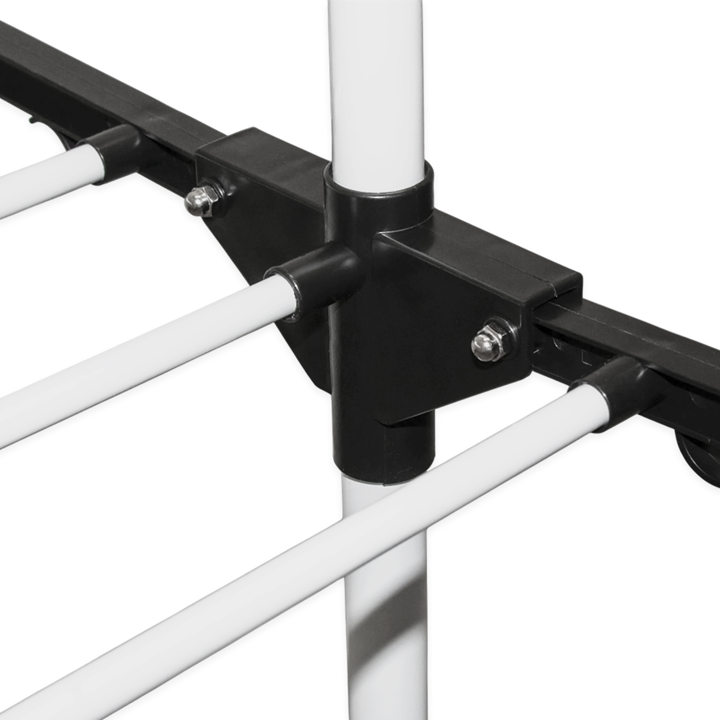 Wäscheständer Turm mit Rollen 15m Trockenlänge - 3 Etagen - Trockengestell 165 x 80 cm mit 6 klappbaren Flügeln
