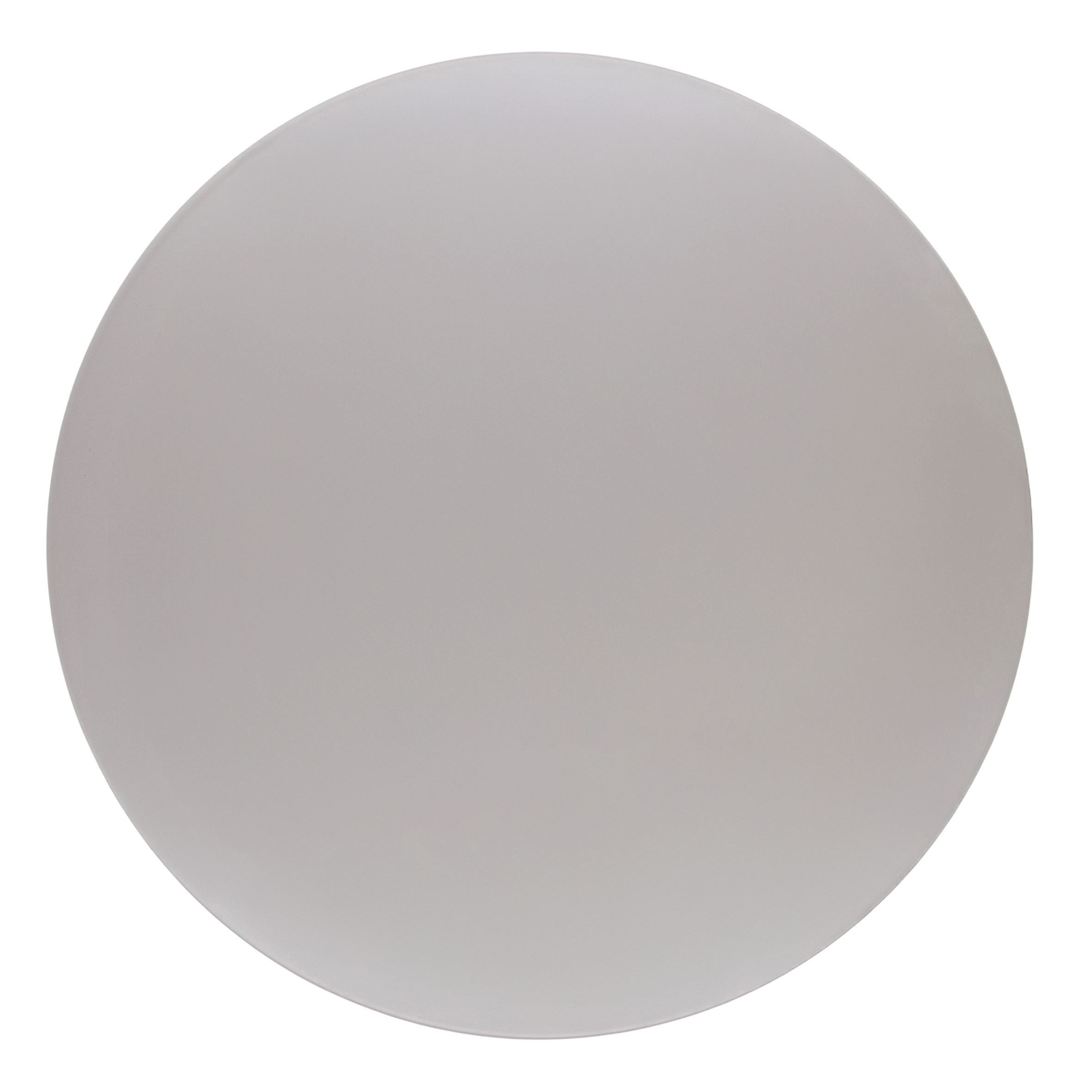Metall Beistelltisch rund taupe - Ø 35 cm - Couchtisch im Bistrotisch Design