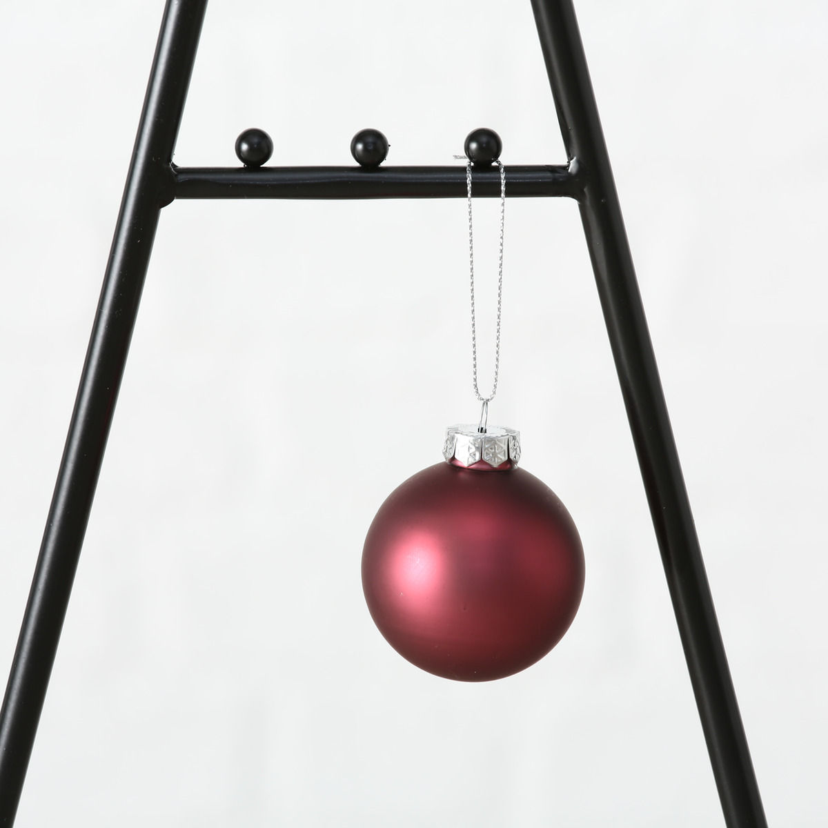 Metall Tannenbaum schwarz - 2 Größen