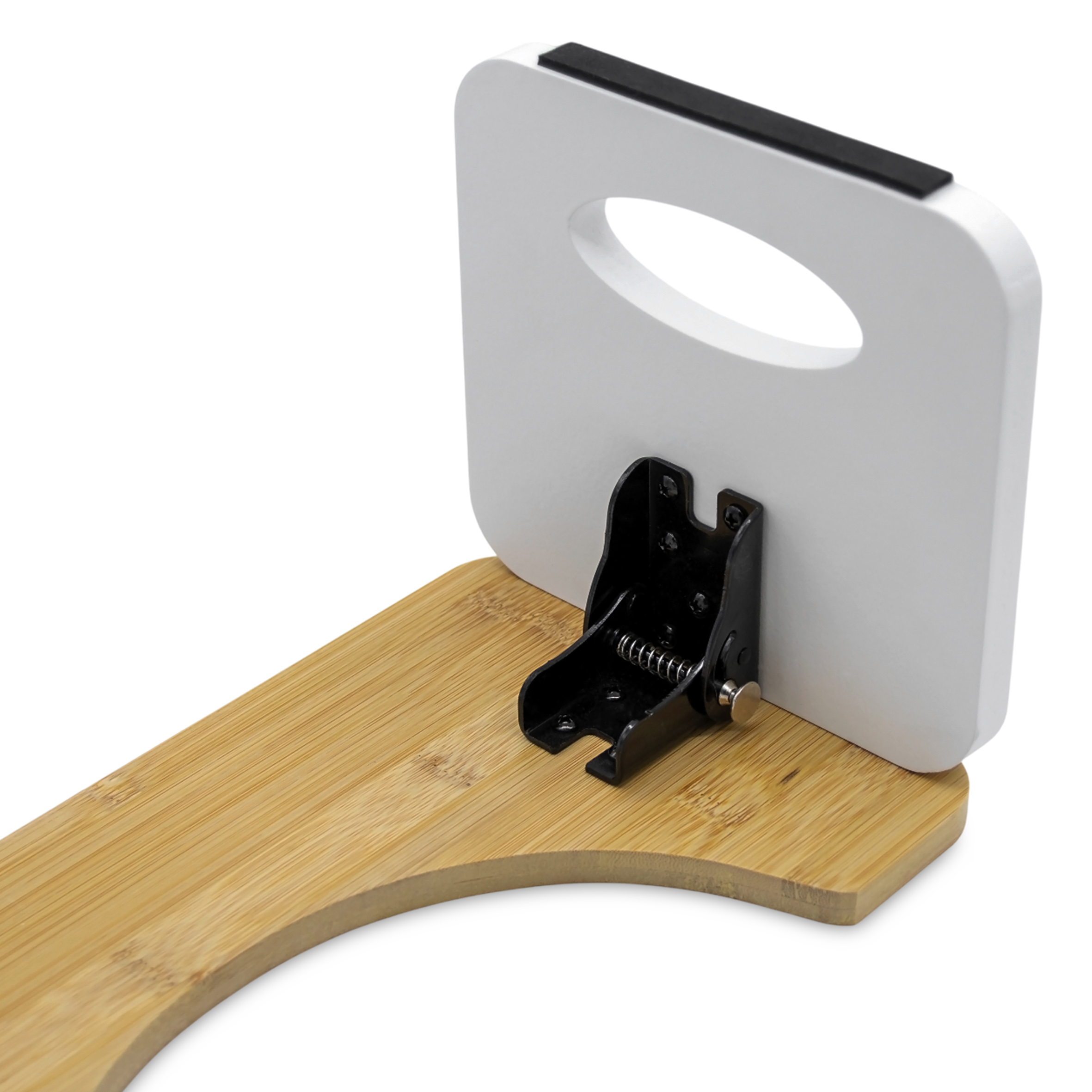 Bambus Toilettenhocker für natürliche Hockstellung - 40 x 20 cm - Ergonomischer Squat WC Hocker rutschfest und klappbar