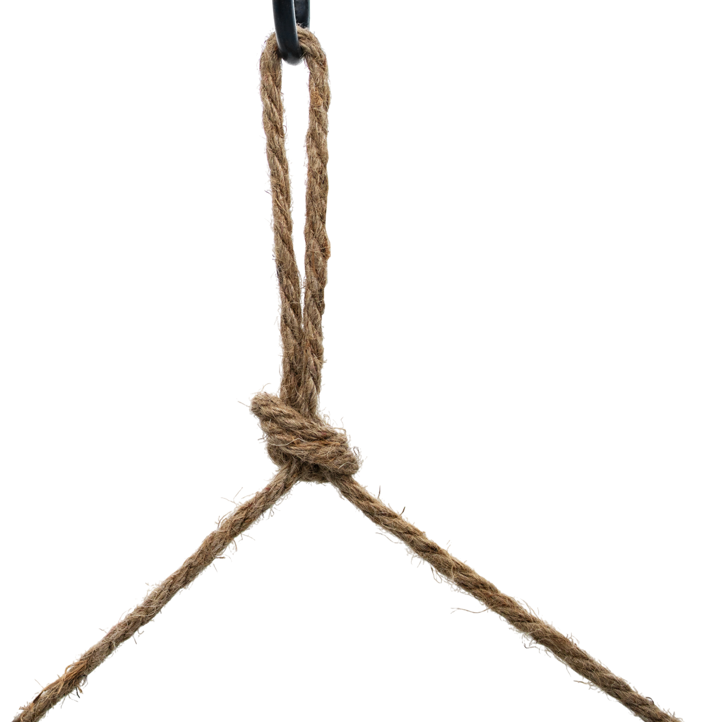 Treibholz Ast zum Hängen mit 6 Haken zum Dekorieren - 83 cm - Holzast Wanddeko Hänger mit Naturkordel