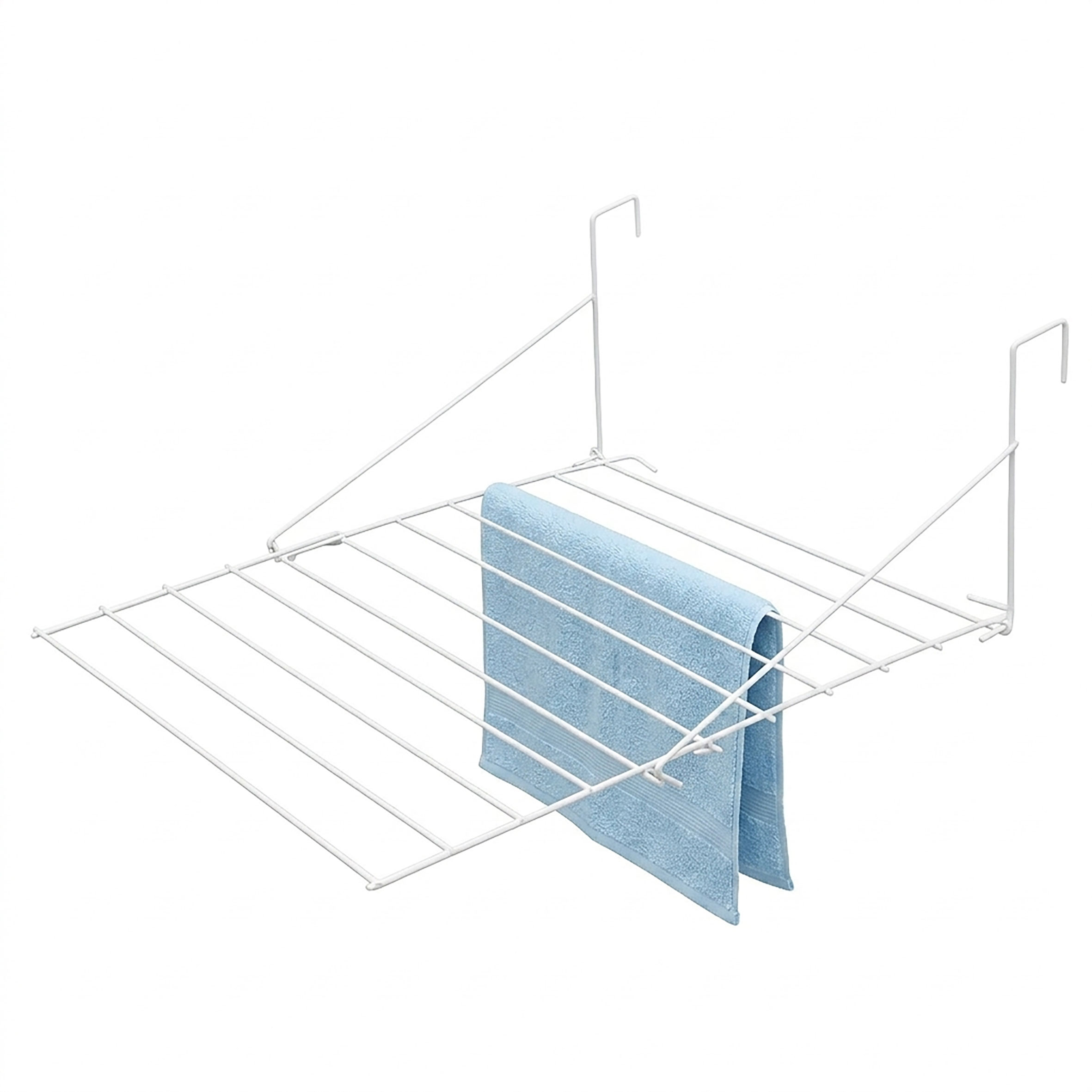 Trocknergestell für Geländer oder Heizung - 73 x 58 cm - Wäscheständer platzsparend für Balkon und Bad