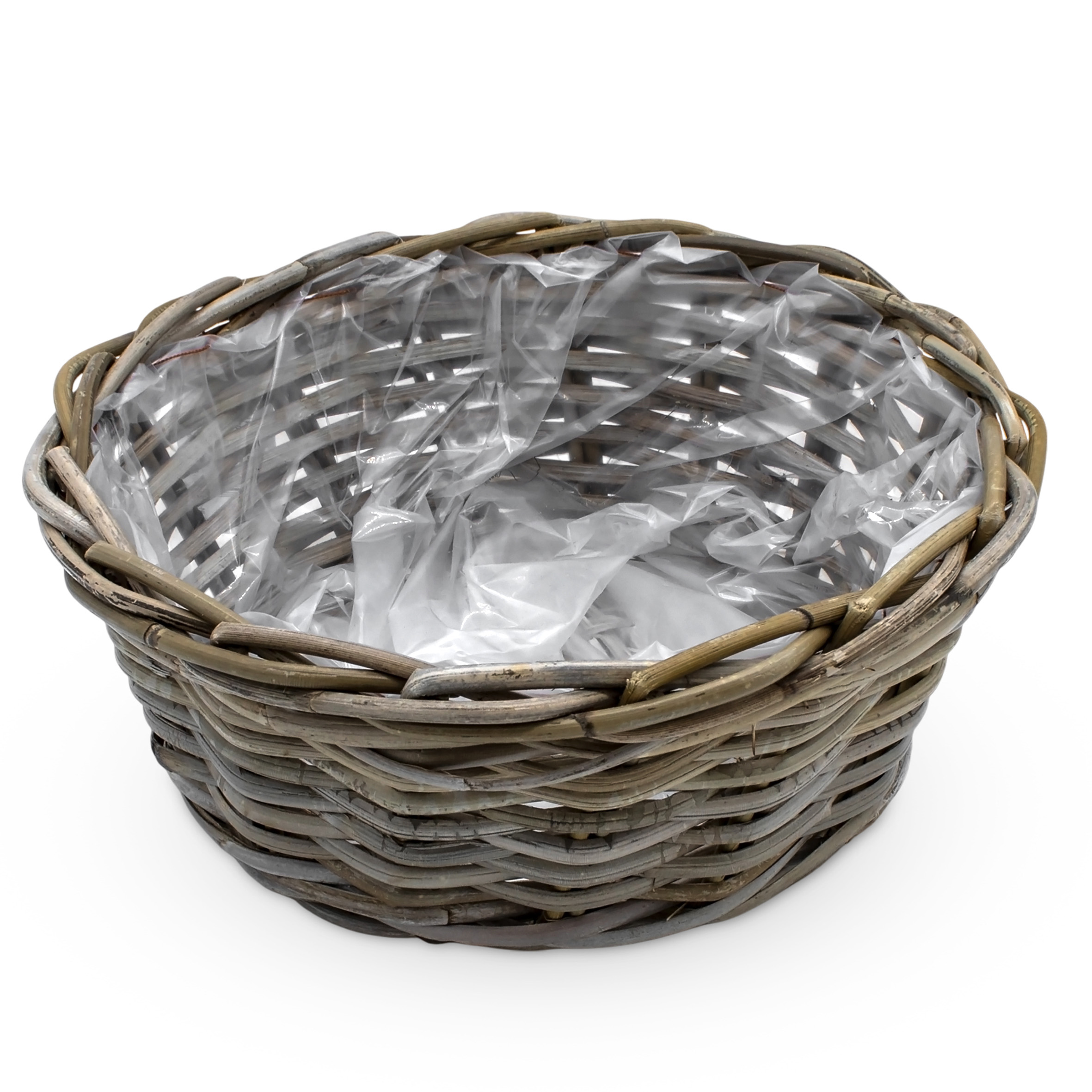 Geflochtener Weide Pflanzkorb natur - 30 cm