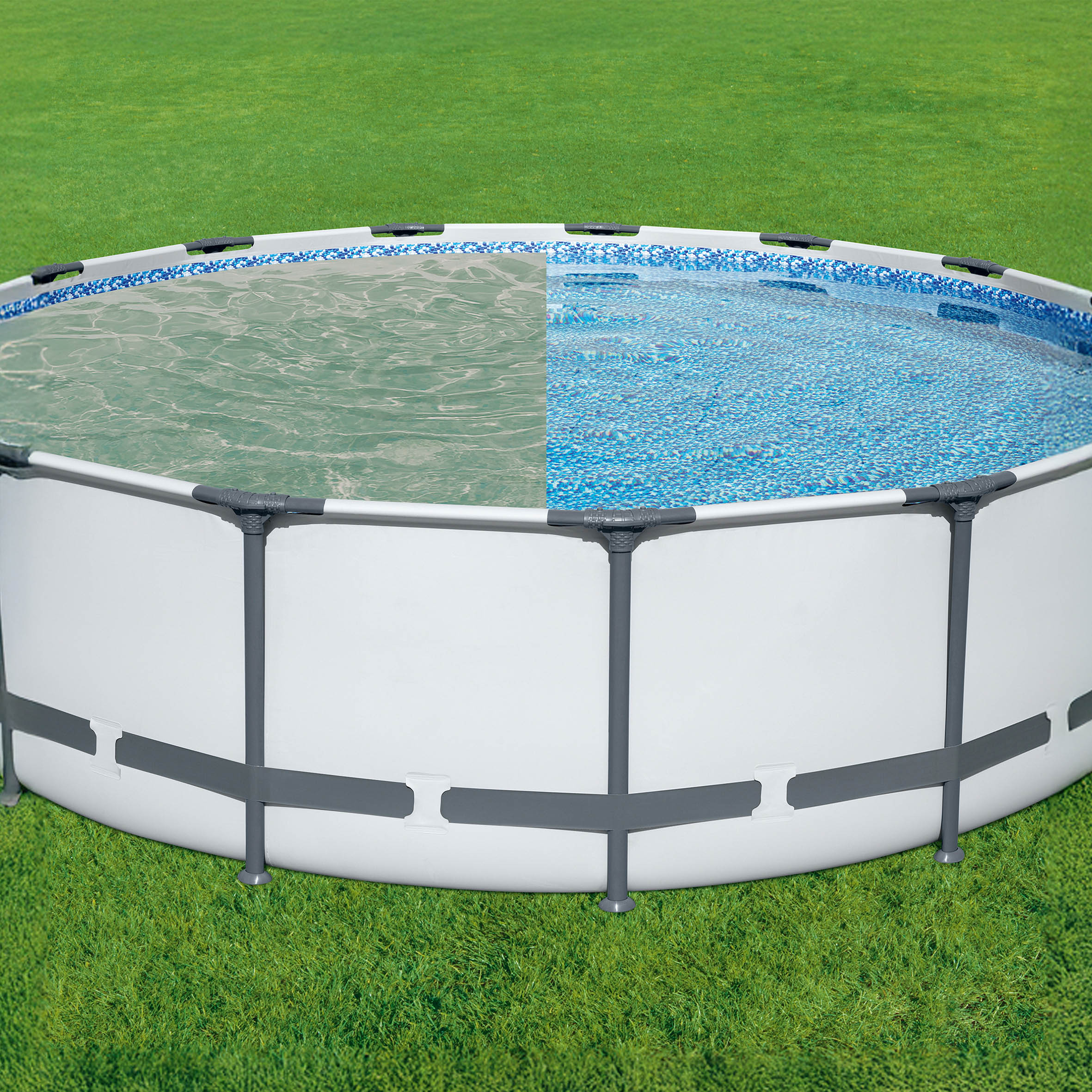 Bestway Polysphere Filterpumpe - 5.678 l/h - Pool Umwälzpumpe inklusive Filterbälle