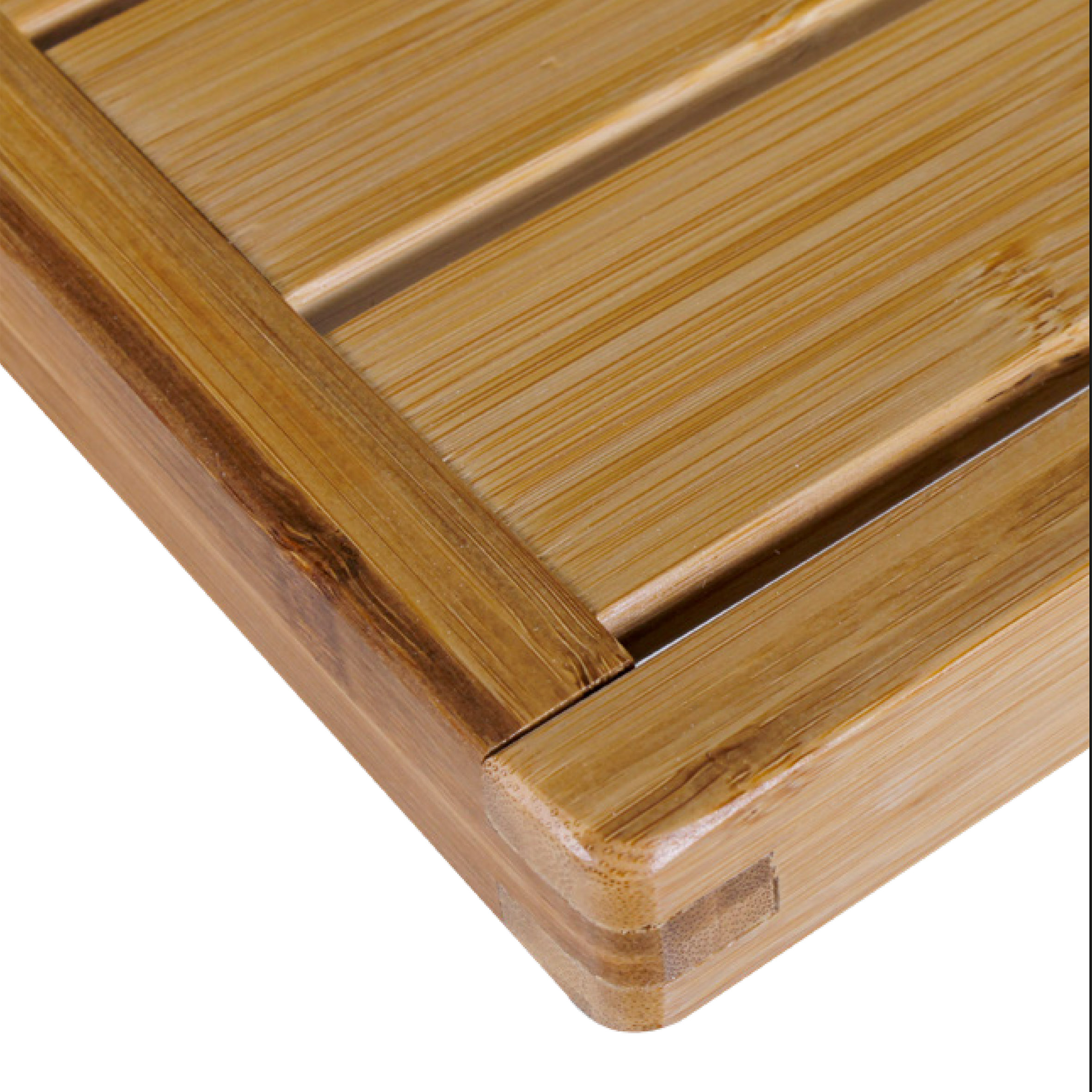 Bambus Klappstuhl natur belastbar bis 120 kg - 79 x 44 cm - Küchen Stuhl klappbar aus FSC Holz