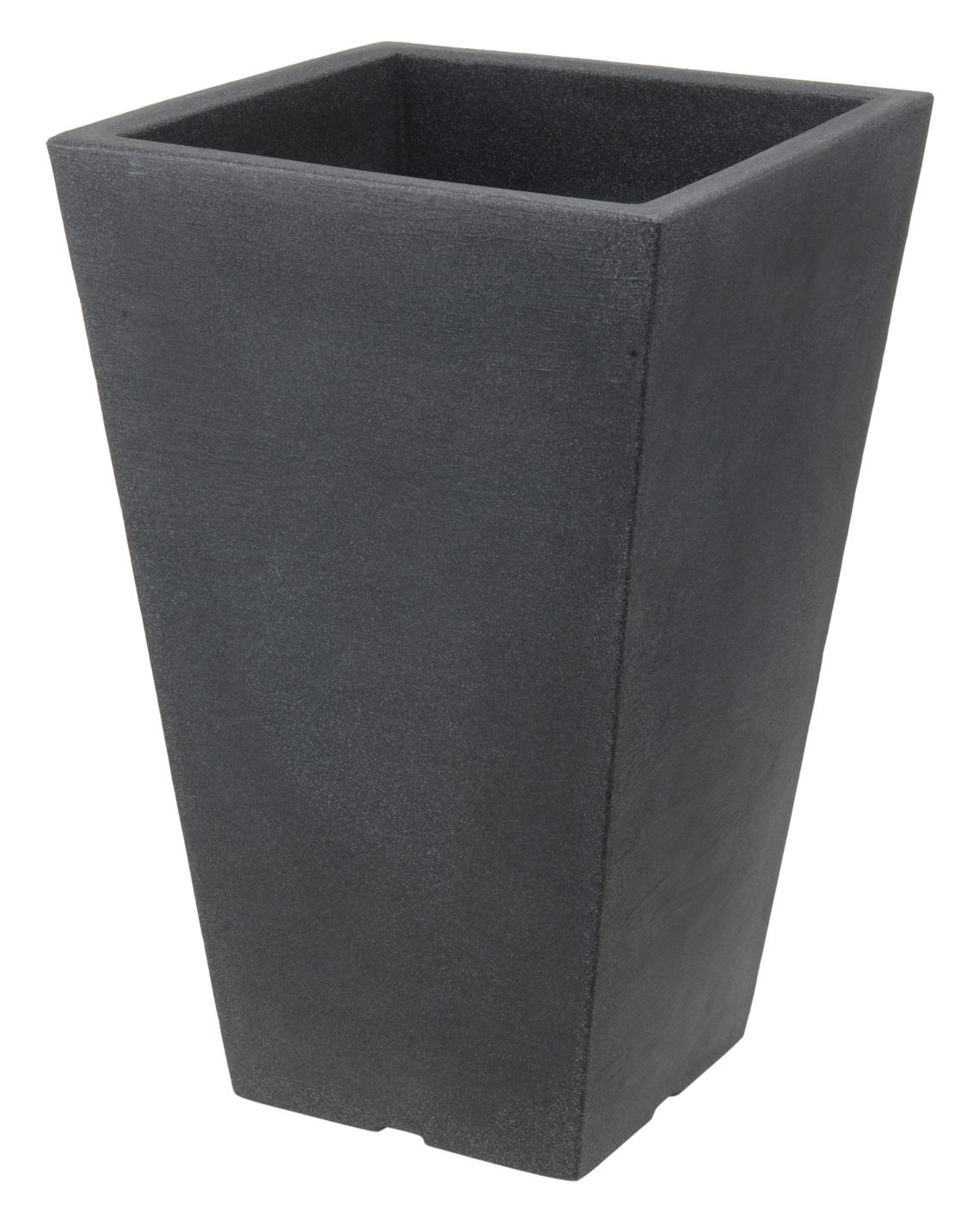 Kunststoff Pflanzkübel konisch eckig - 55 x 37 cm