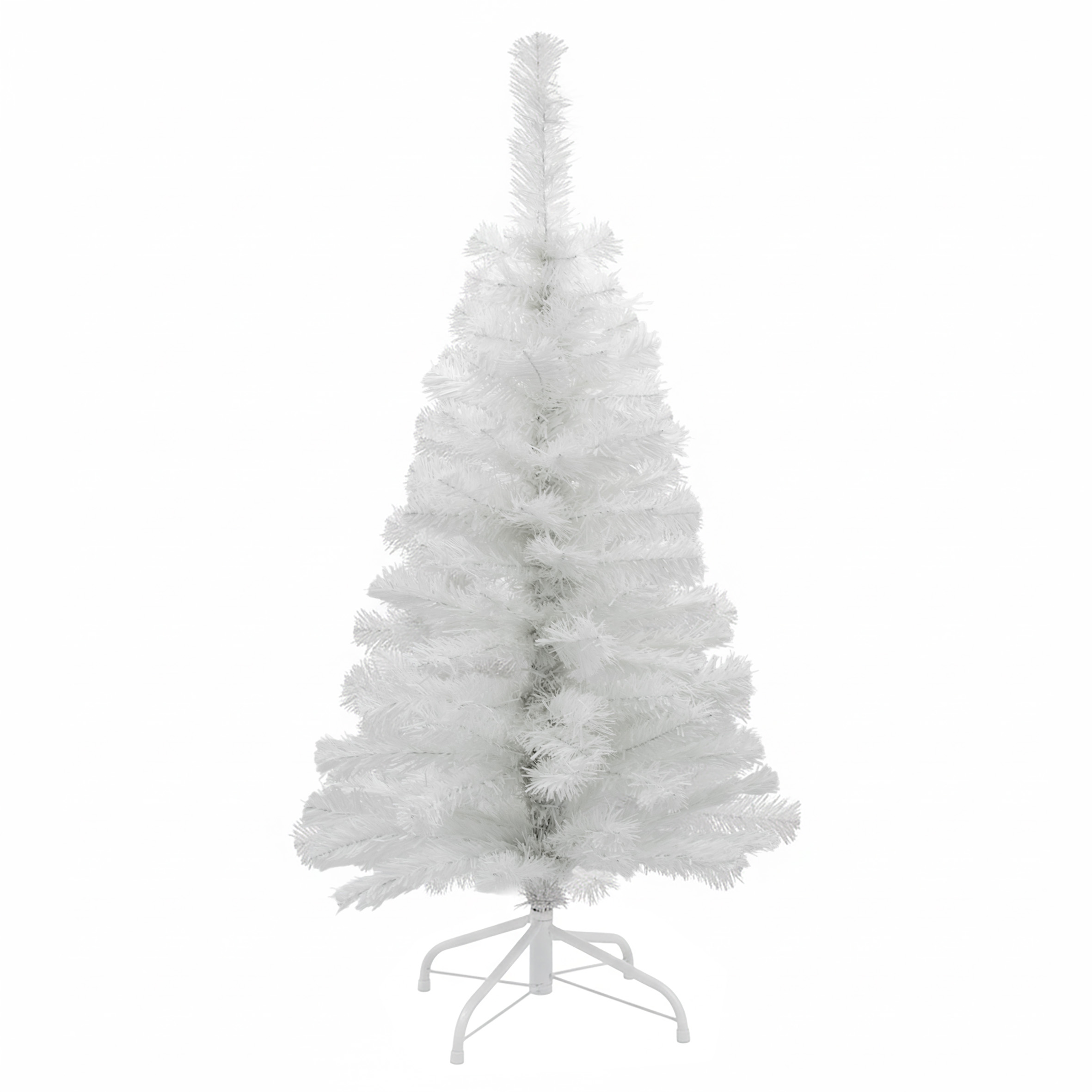 Künstlicher Weihnachtsbaum - 3 Farben und 4 Größen - Kunst Tannenbaum mit Baum-Ständer