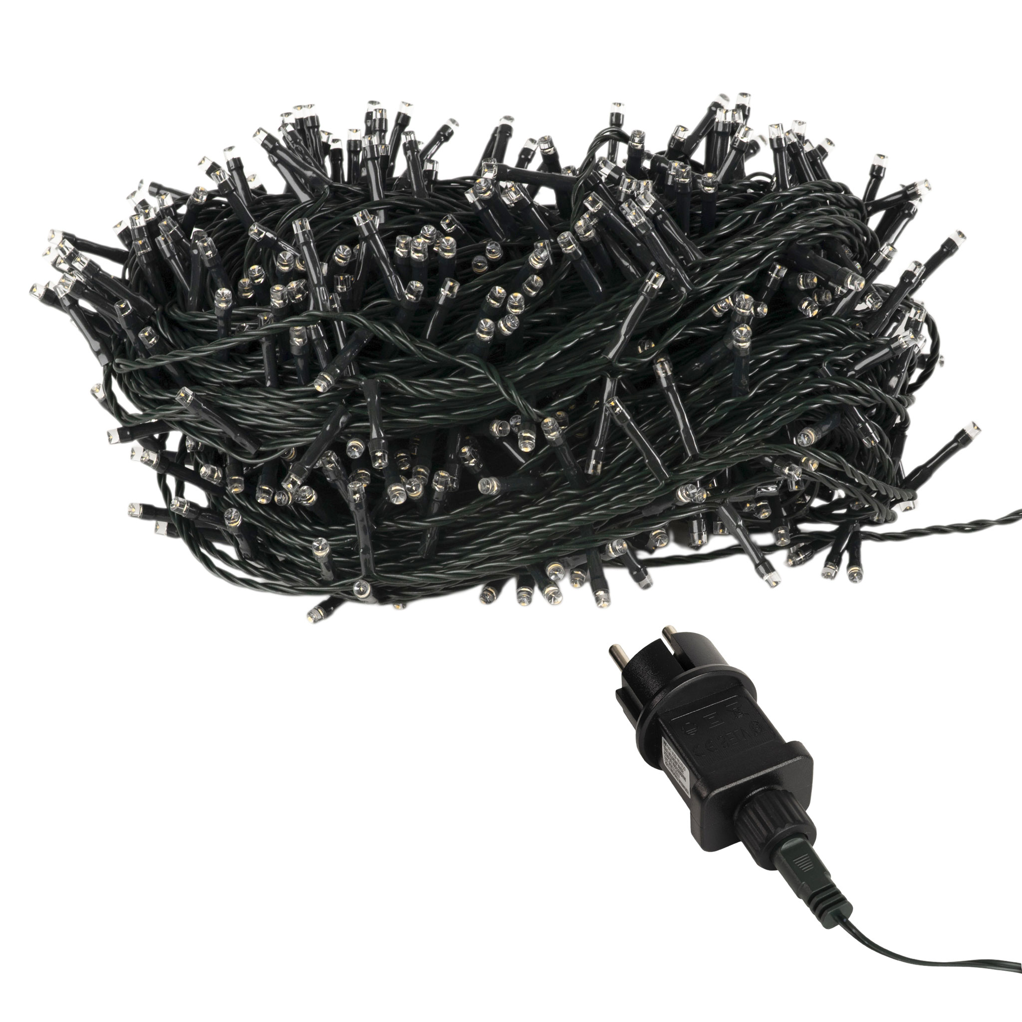 LED Weihnachts Lichterkette warm weiß - 4 Längen - Garten Deko Beleuchtung