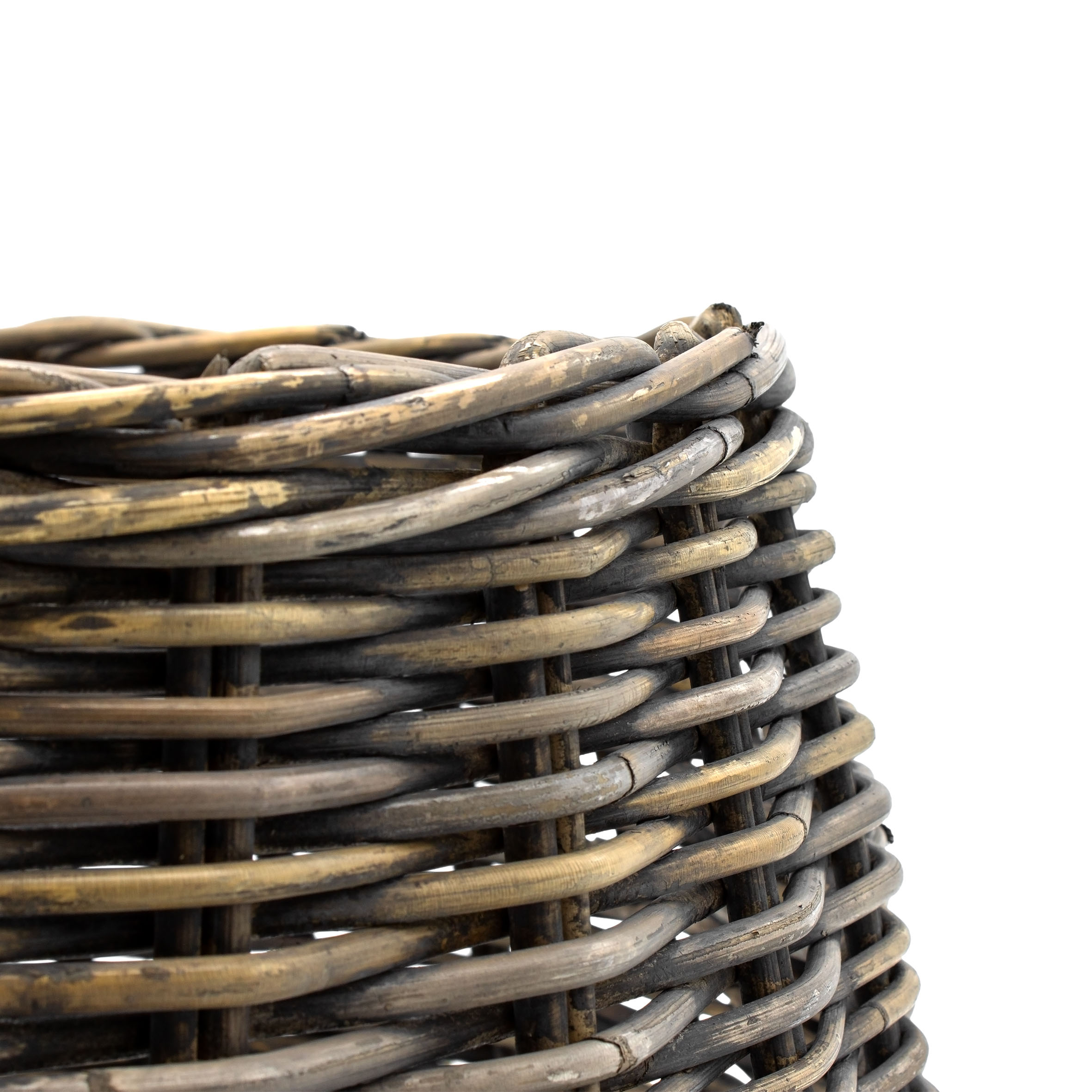 Rattan Weihnachtsbaumrock aus Weide 60 cm - 5 Farben wählbar - Abdeckung für den Christbaum Ständer
