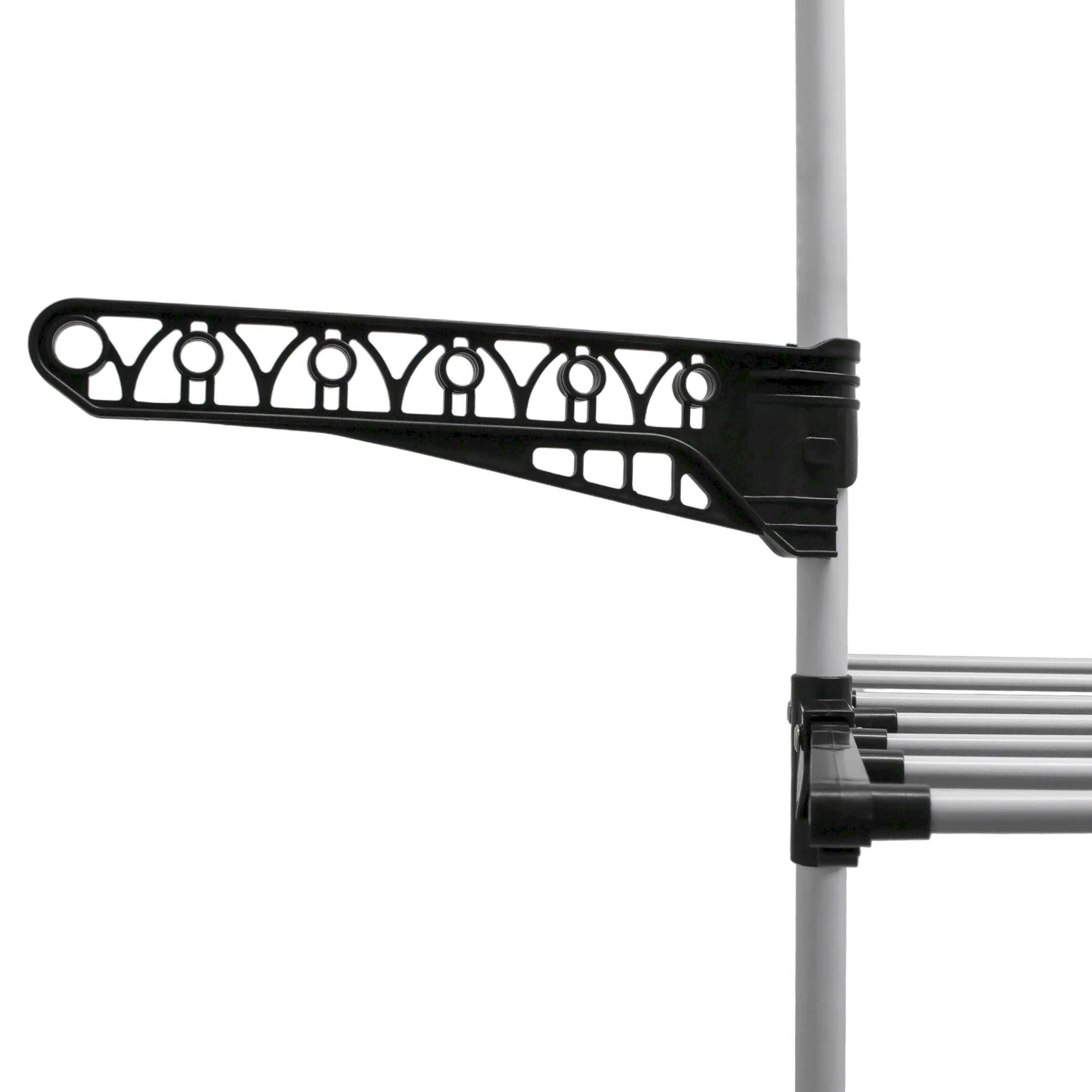 Wäscheständer Turm mit Rollen 15m Trockenlänge - 3 Etagen - Trockengestell 165 x 80 cm mit 6 klappbaren Flügeln