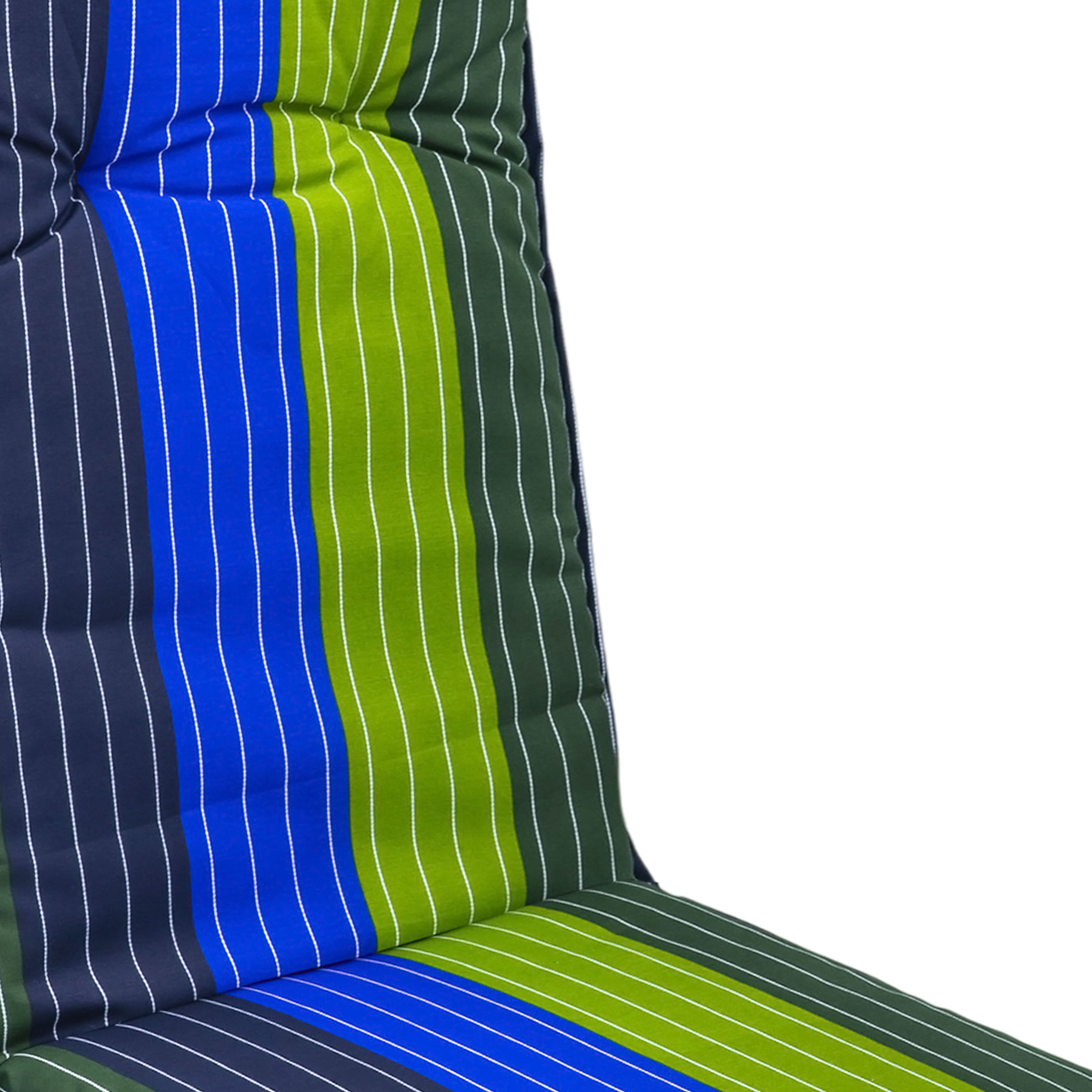 Universal Hochlehner Polster Auflage 123 cm - 18 verschiedene Designs / Farben - Gartenstuhl Sitzkissen Stuhlauflage