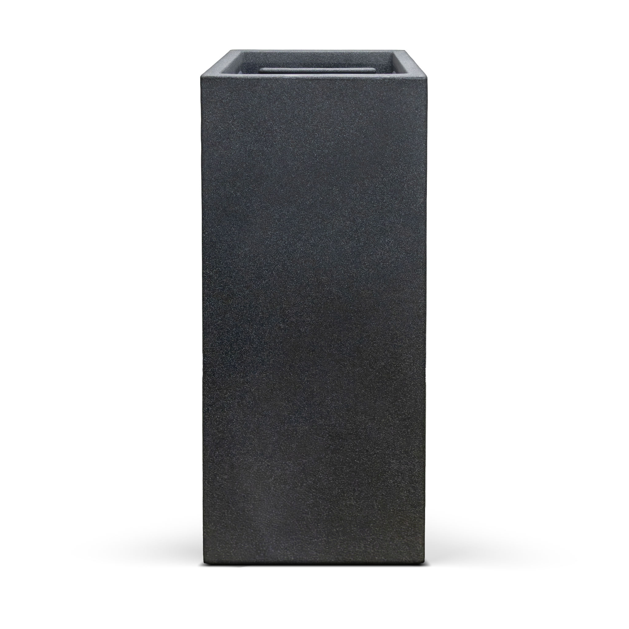 Kunststoff Pflanzsäule in anthrazit ca. 80 cm x 30 cm x 30 cm