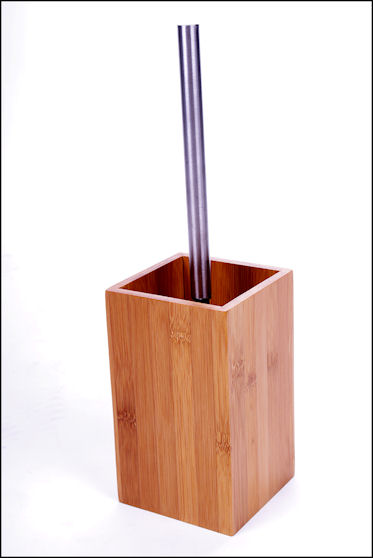 WC Ständer Bambus klein ca.: 38,0 cm x 10,5 cm x 10,5 cm