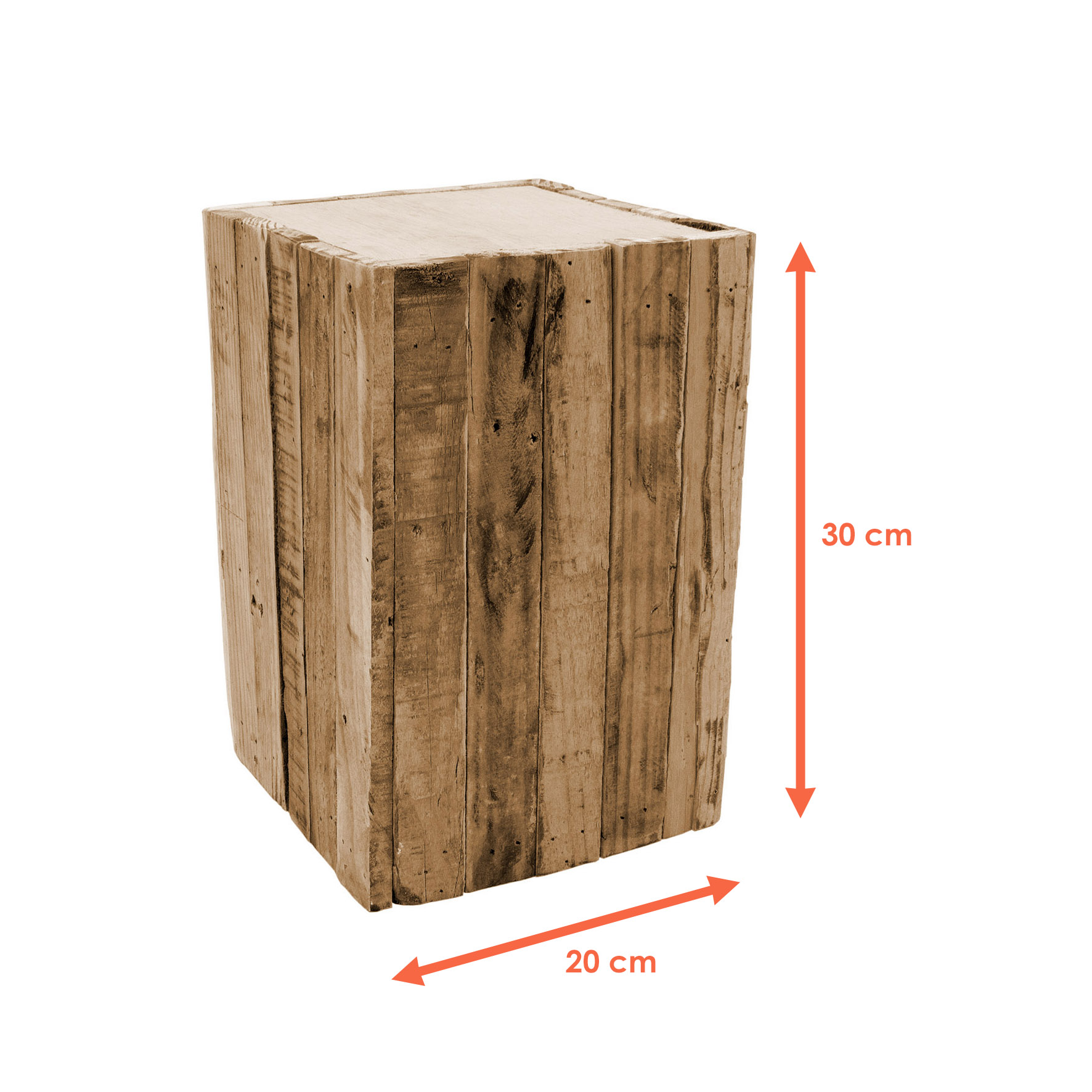 Holz Blumenhocker