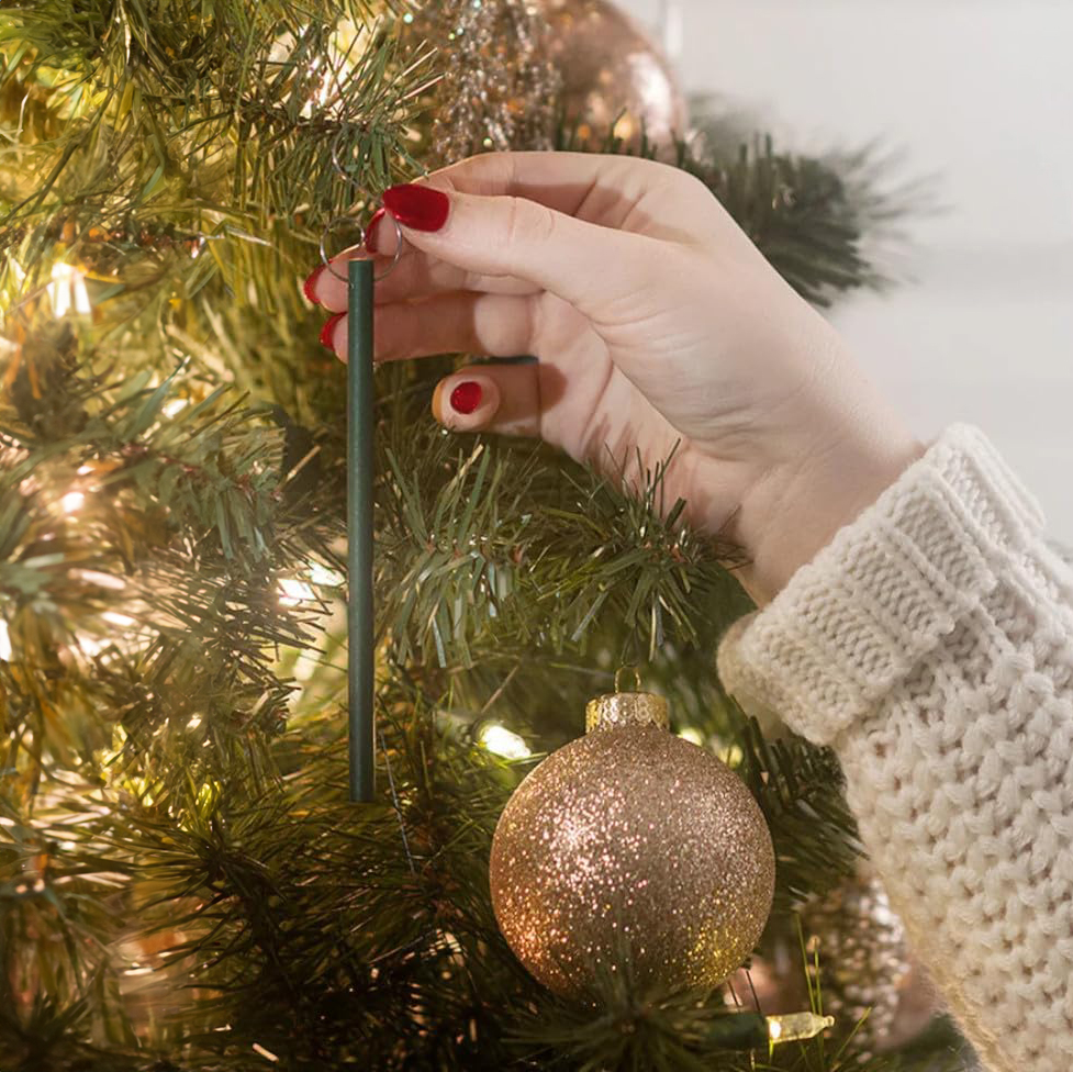 Scentsicles Weihnachtsbaum Duftstäbchen - 6 Stück Zimt Orange - Duftsticks für den Christbaum inklusive Haken