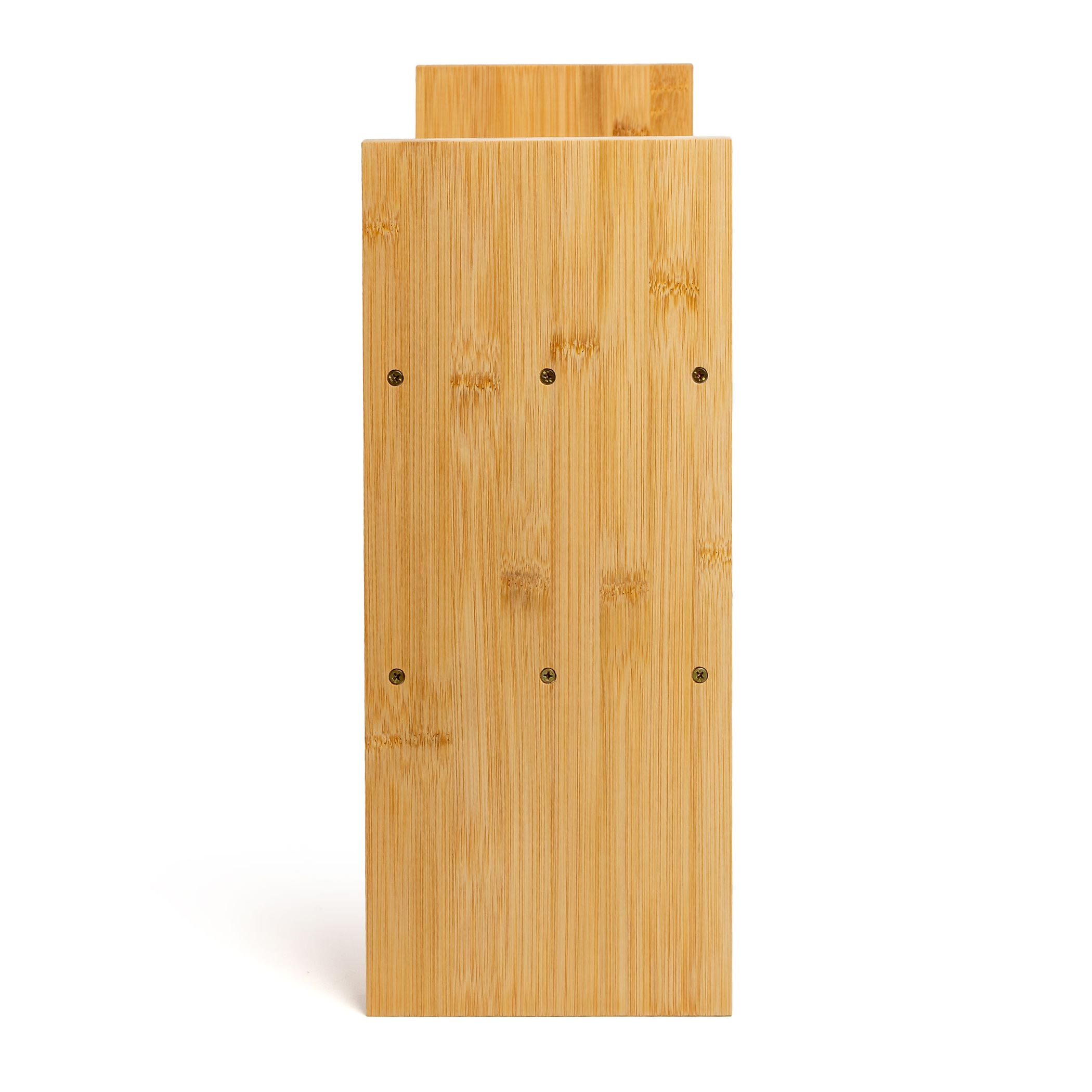 Bambus Küchen Organizer ausziehbar und variabel stellbar - 41-63 x 17 cm - Holz Küchenregal mit 3 Aufstellmöglichkeiten