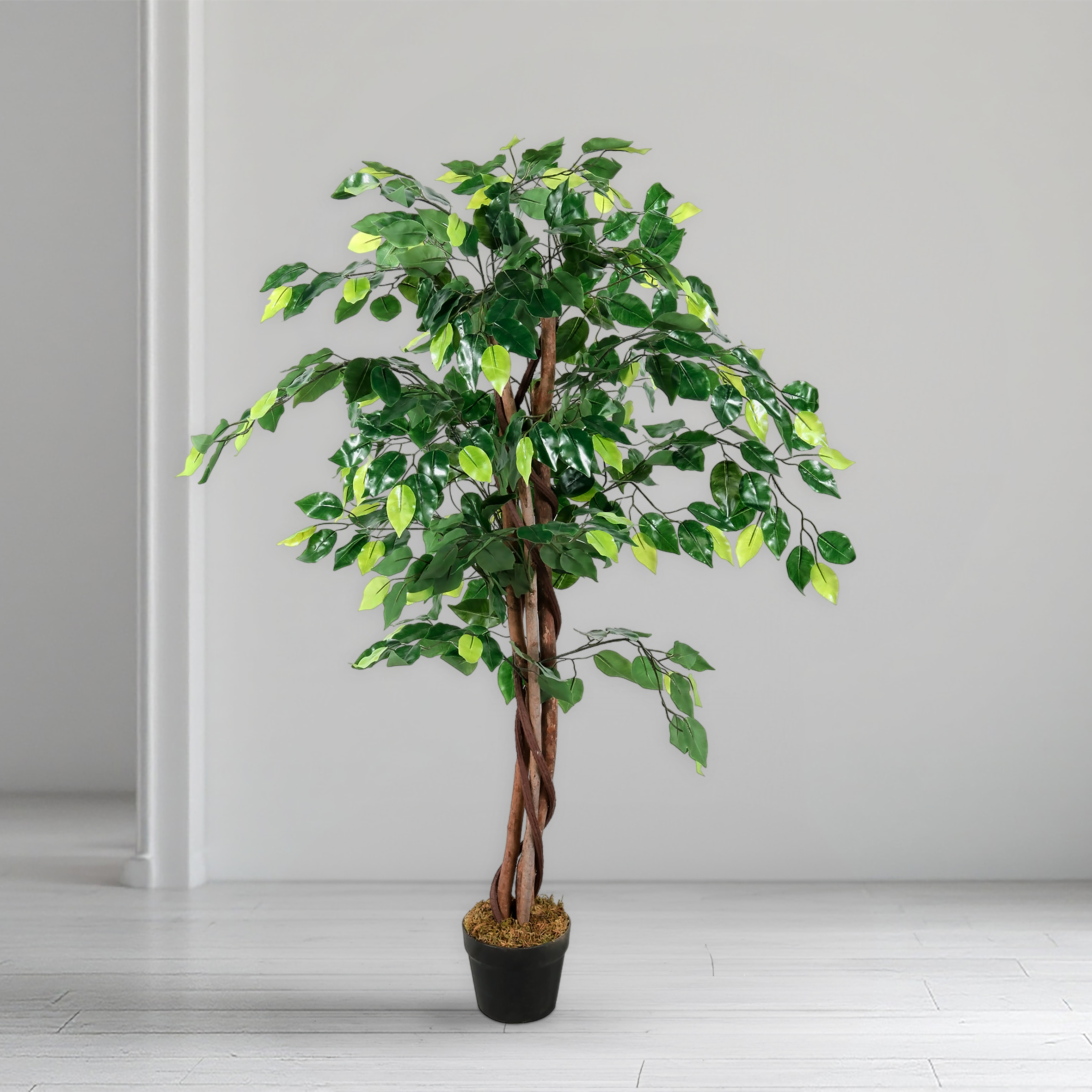 Kunstpflanze im Blumentopf - 8 Modelle - Künstliche Deko Zimmer Pflanze