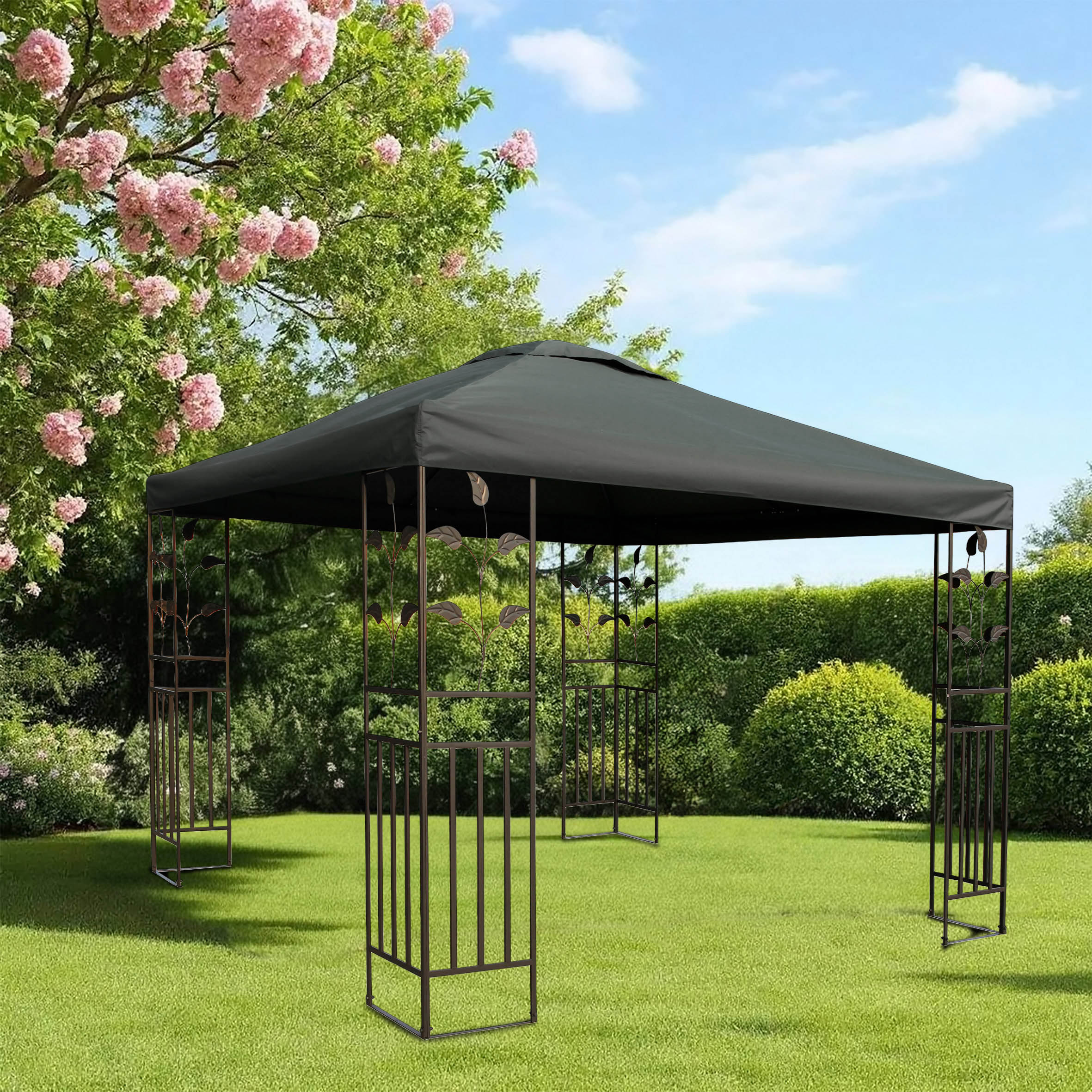 Pavillon Ersatzdach, wasserdicht 3 x 3 Meter - Farbe: wählbar