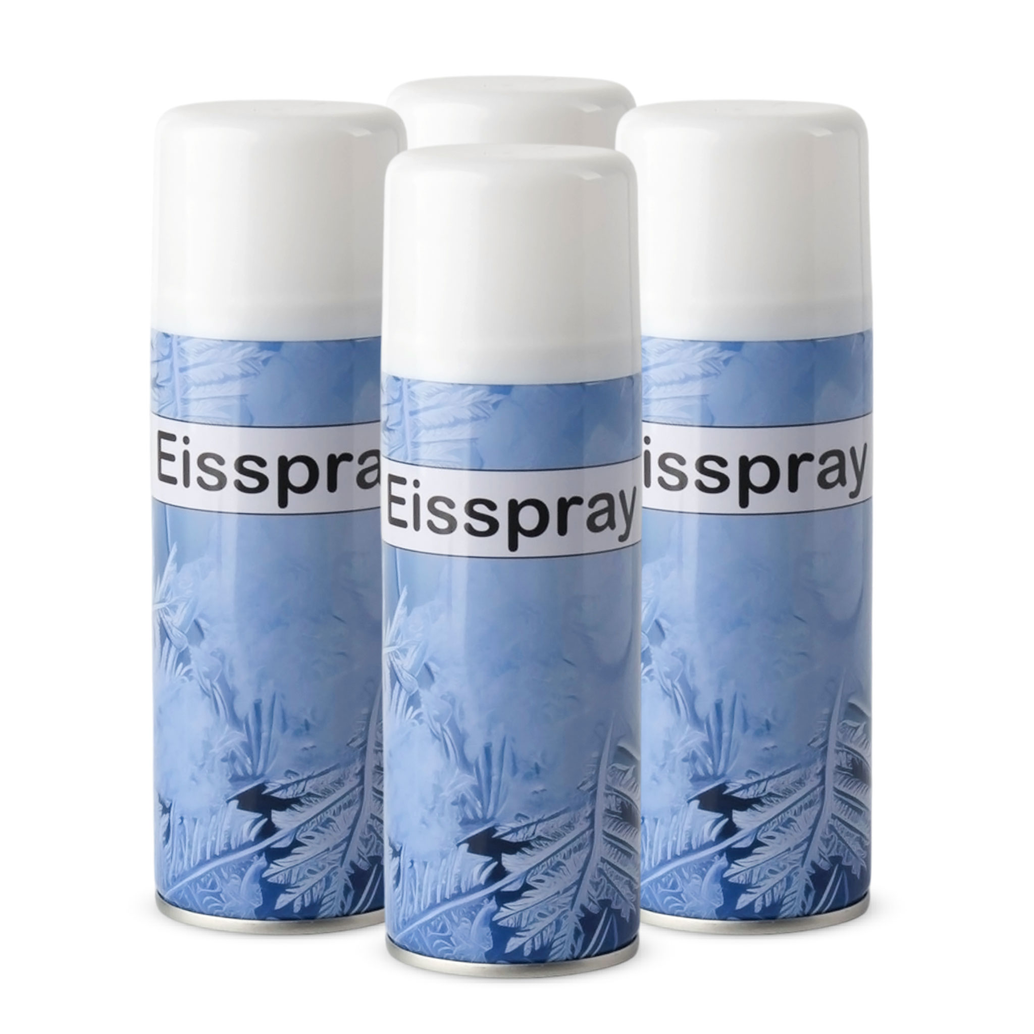 Eisblumen Effektspray Spray 150 ml Dose - 4er Set - Deko Eiskristalle zum Sprühen