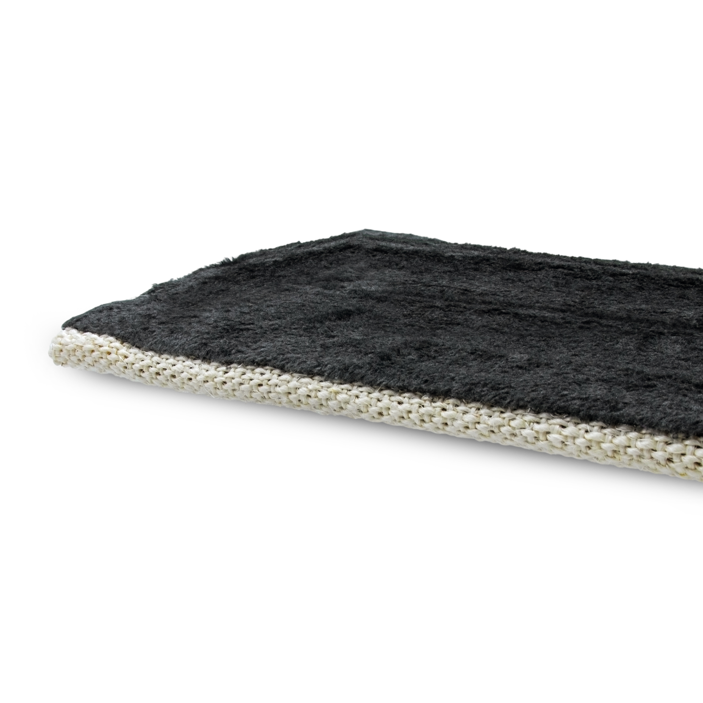 Katzen Kratzbrett mit 2 verschiedenen Seiten - 50 cm oder 80 cm / 1er oder 2er Pack - Sisal und Plüsch Kratzecke zum Legen oder Hängen