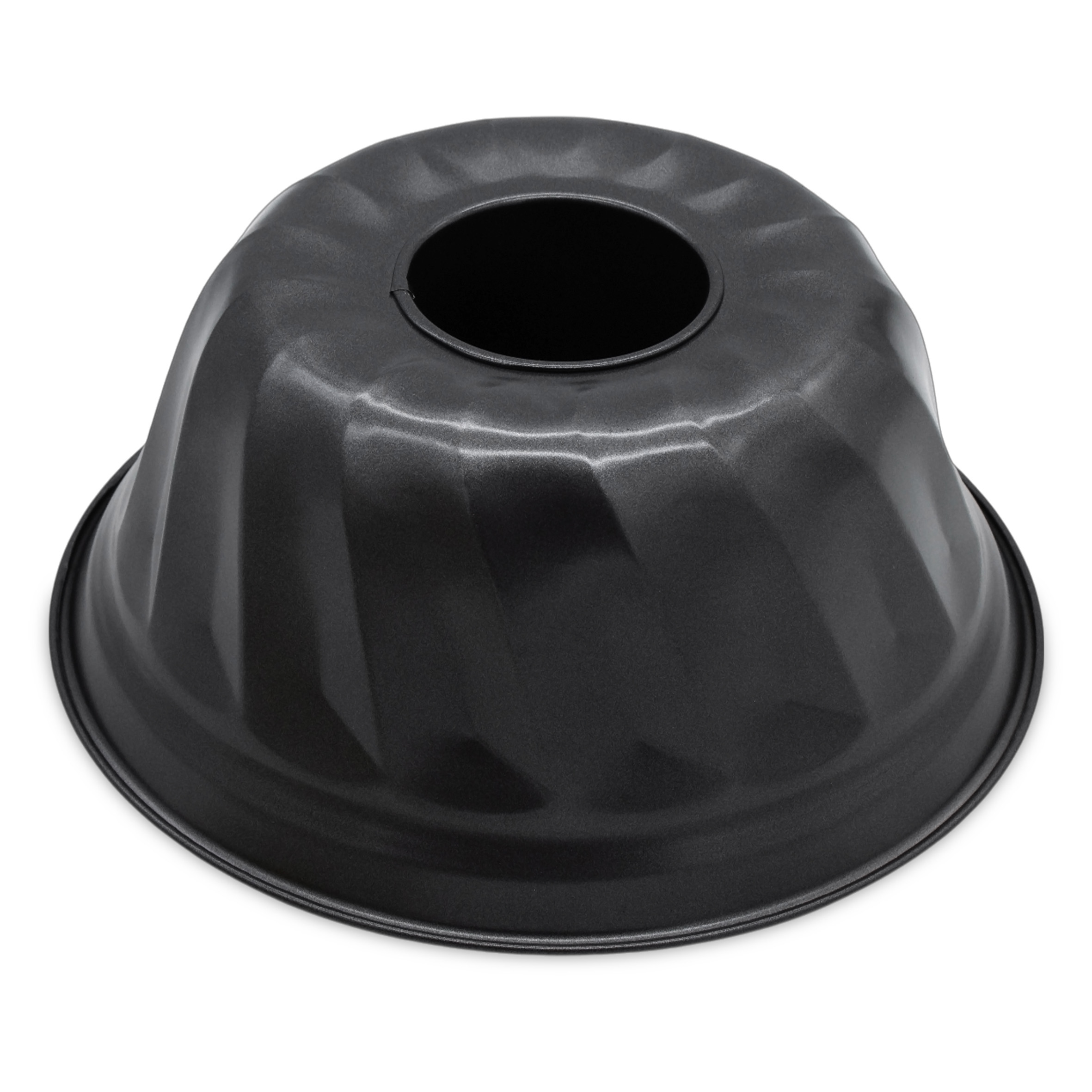 Gugelhupfform rund Ø 26 cm dunkelgrau PFOA-frei - 2er Set - Napfkuchen Backform mit Antihaft-Beschichtung