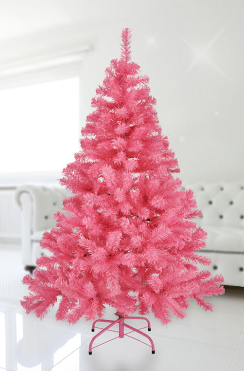 Künstlicher Weihnachtsbaum - 3 Farben und 4 Größen - Kunst Tannenbaum mit Baum-Ständer