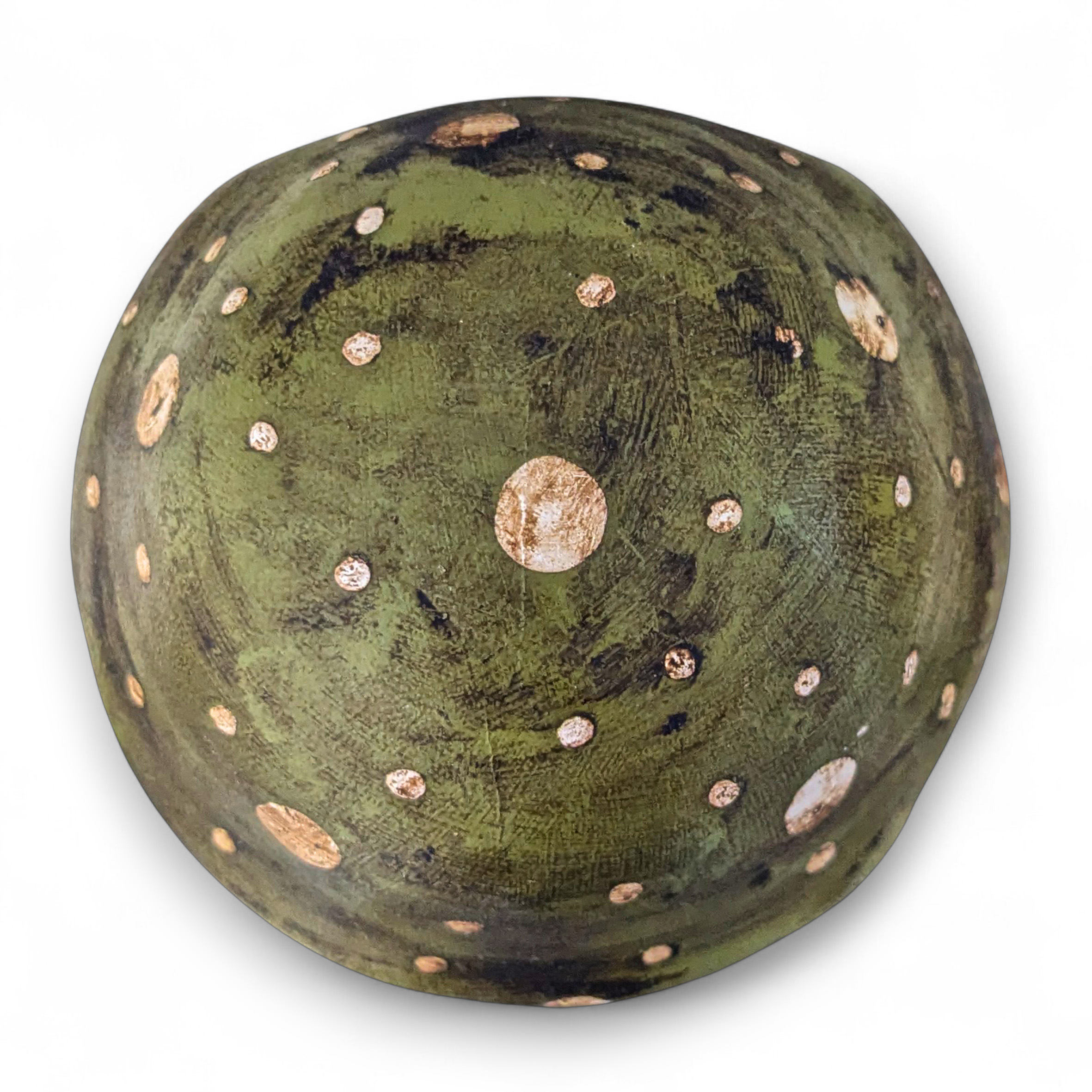 Mangoholz Deko Pilze zum Hinstellen 12 cm - 2er Set - Holz Fliegenpilze Figur zur Herbst Dekoration