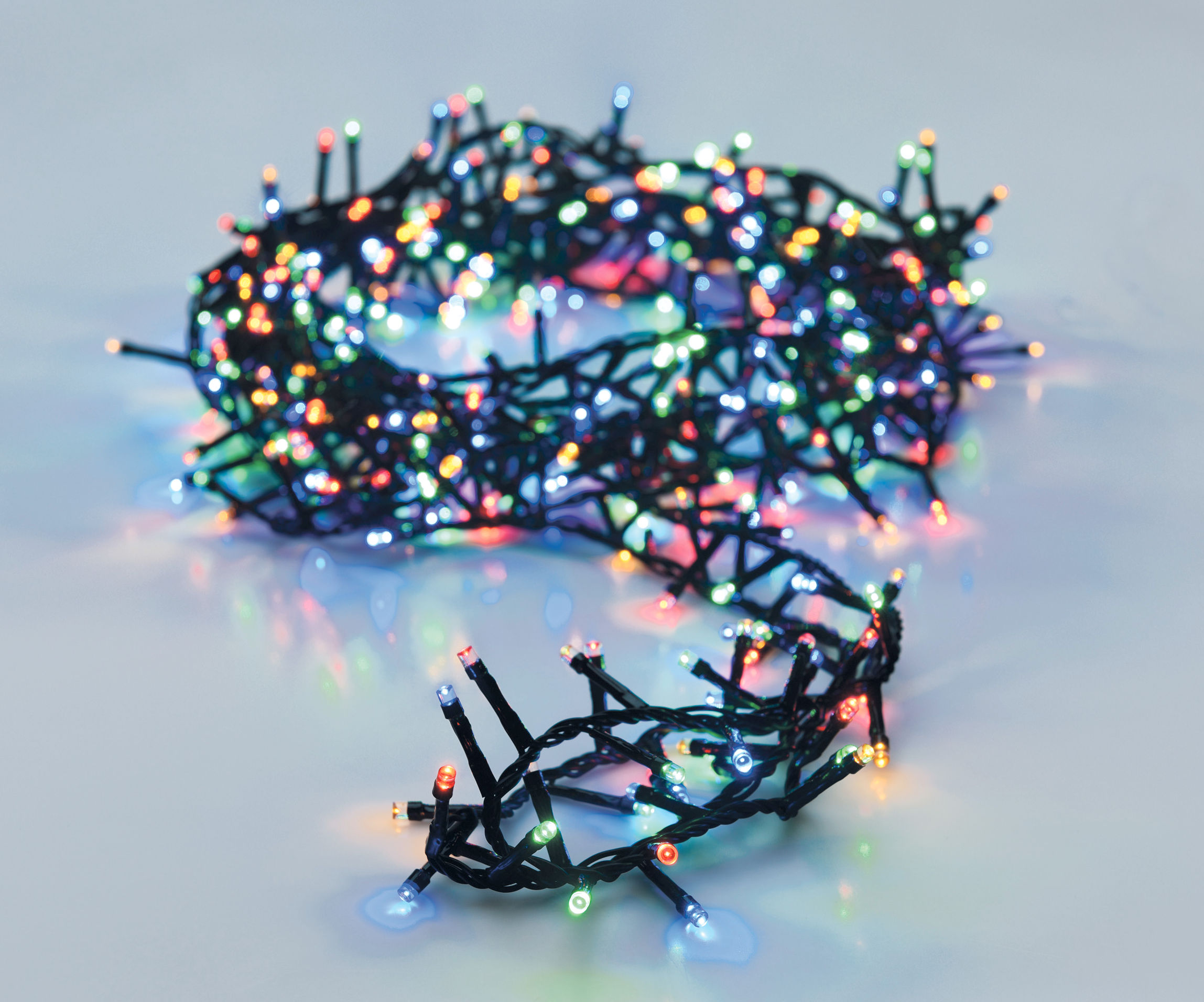 Weihnachts Lichterkette bunt - 30 m / 1500 LED