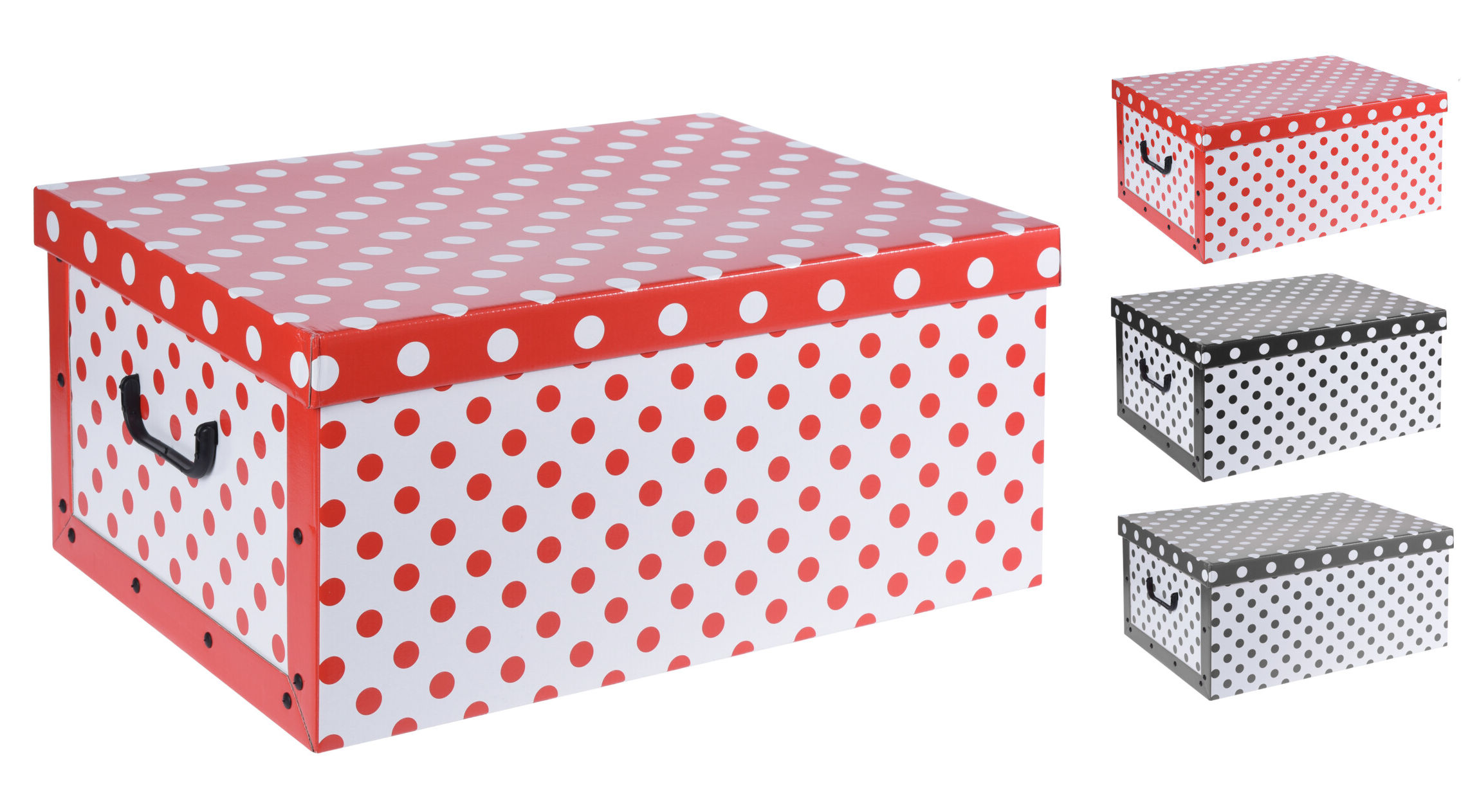 Box Stapelbox Dekobox Geschenkbox Boxen 3er Set Aufbewahrungsbox Weihnachten 